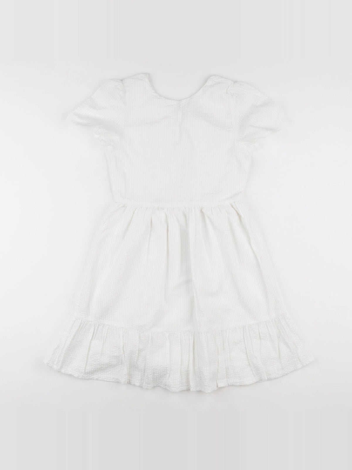 IKKS - robe blanc - 10 ans