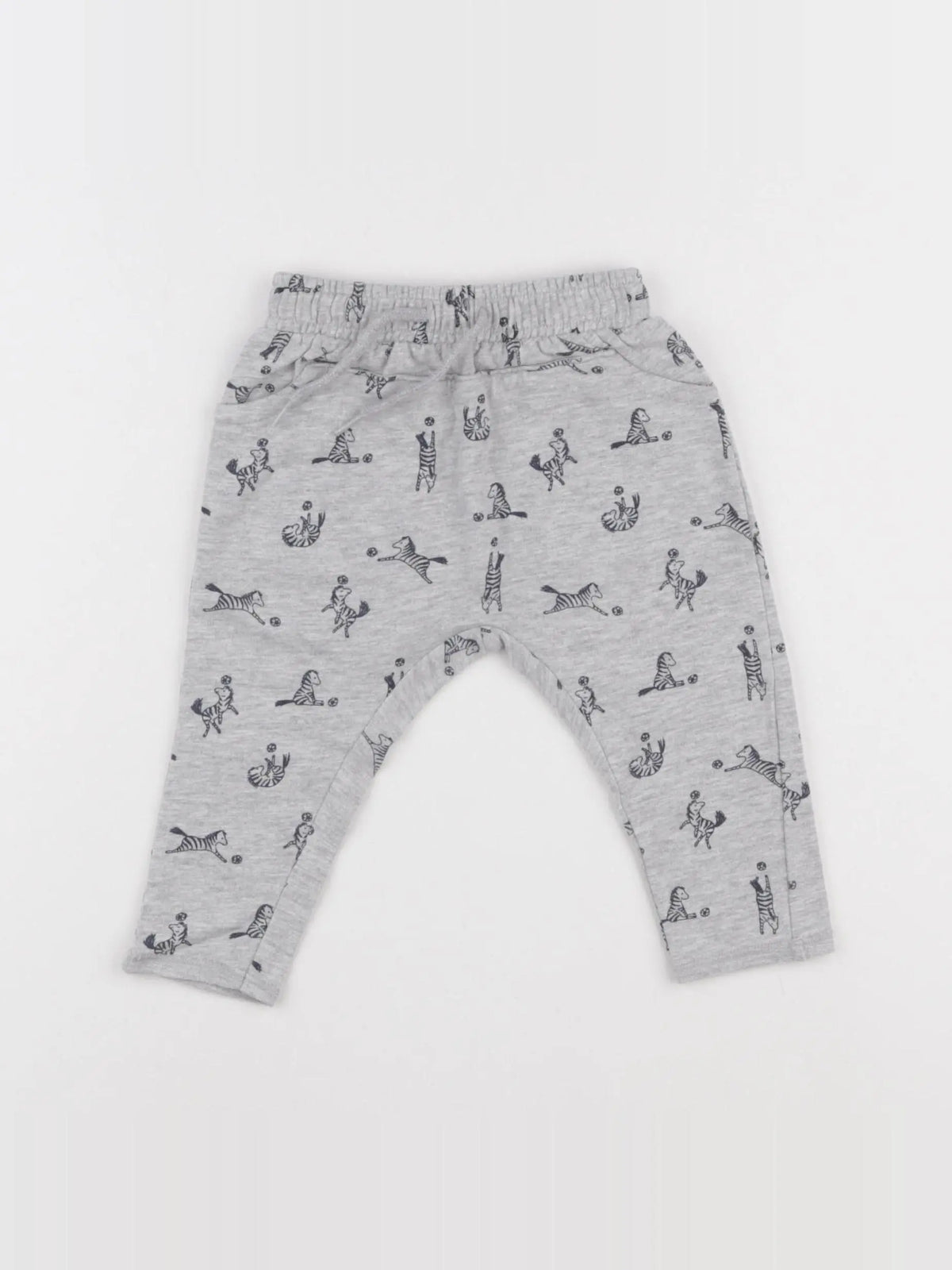 Vertbaudet - jogging gris - 6 mois