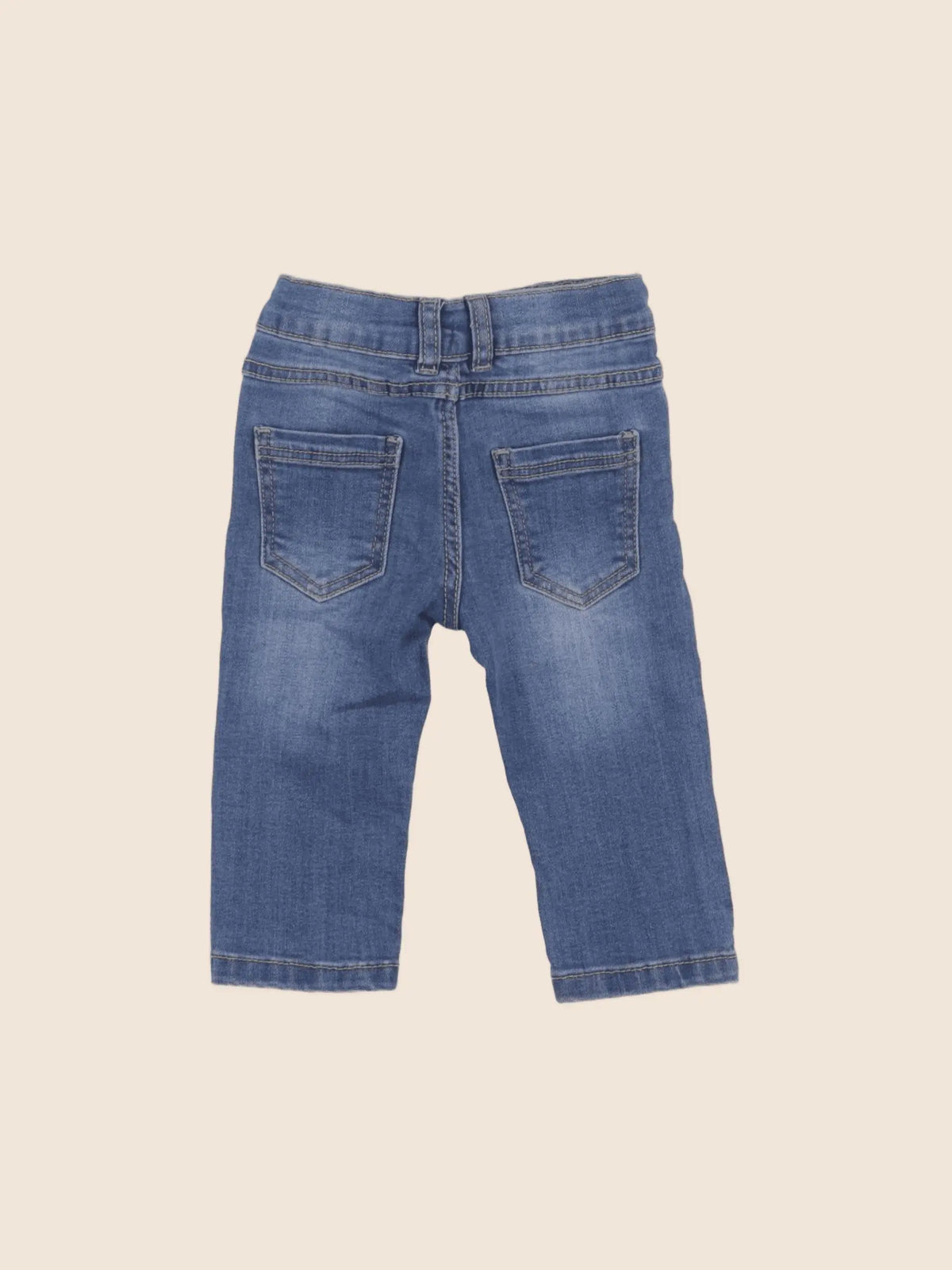 Vertbaudet - jean bleu - 6 mois
