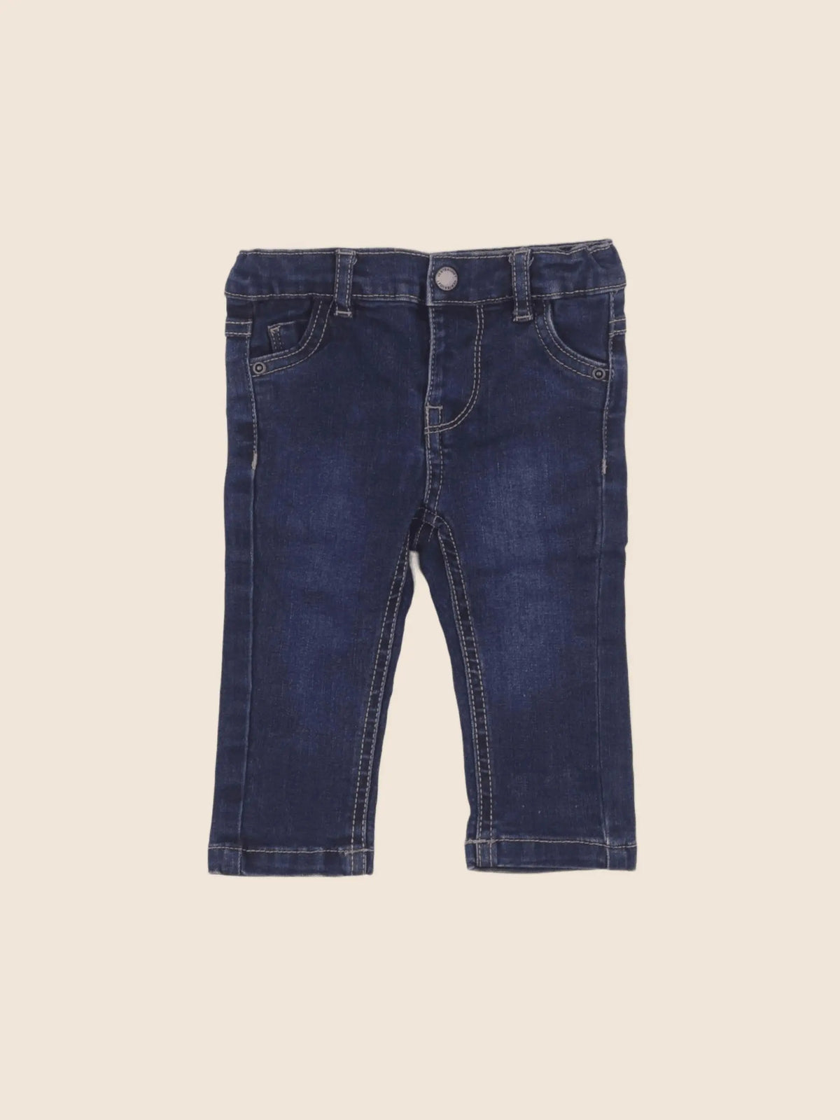 Vertbaudet - jean bleu - 6 mois