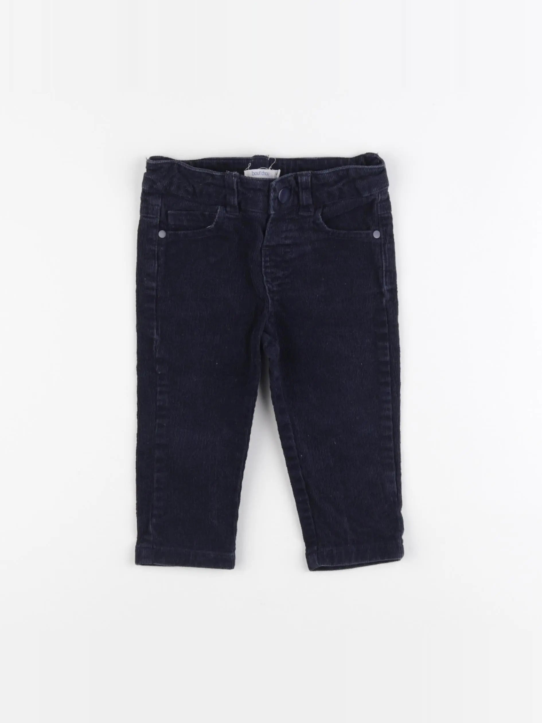 Boutchou - pantalon bleu - 9 mois