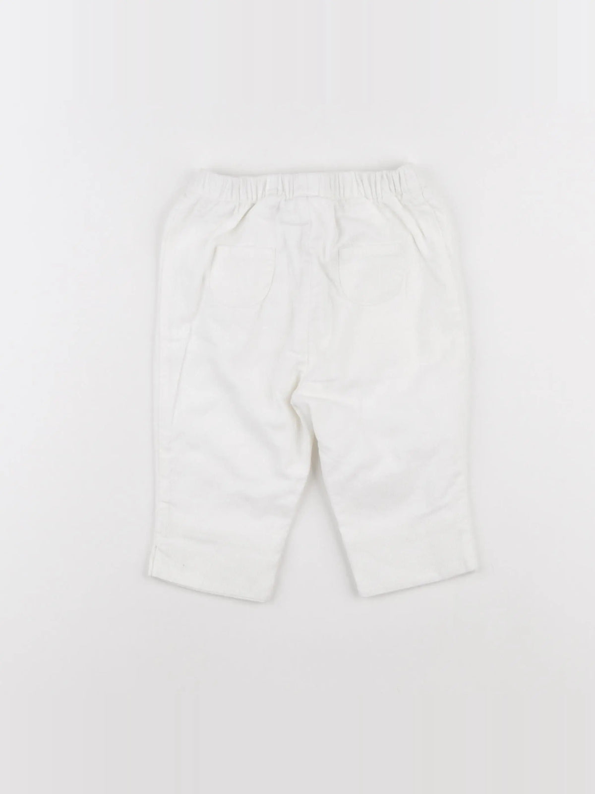 Cyrillus - pantalon blanc - 12 mois
