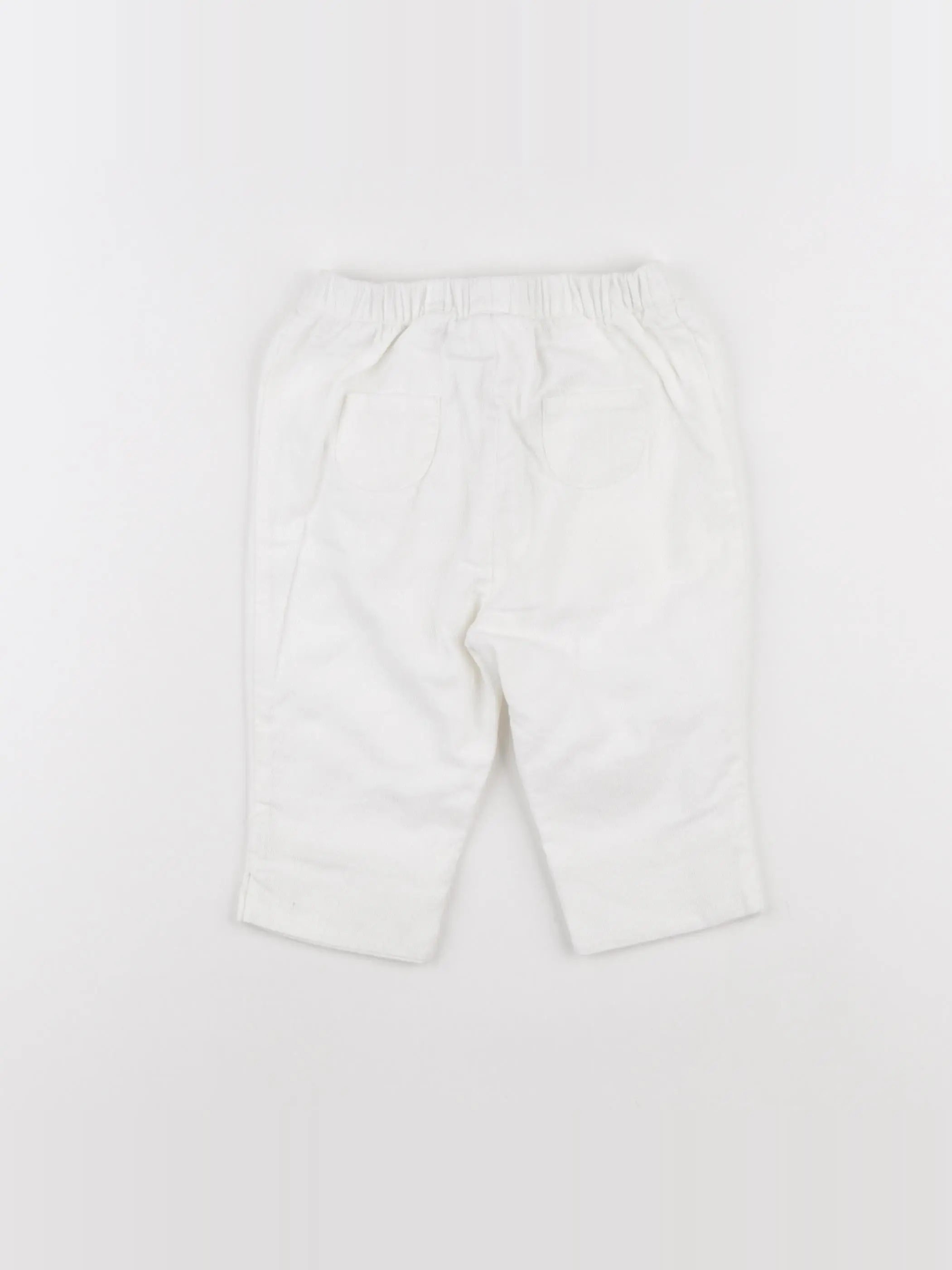 Cyrillus - pantalon blanc - 12 mois