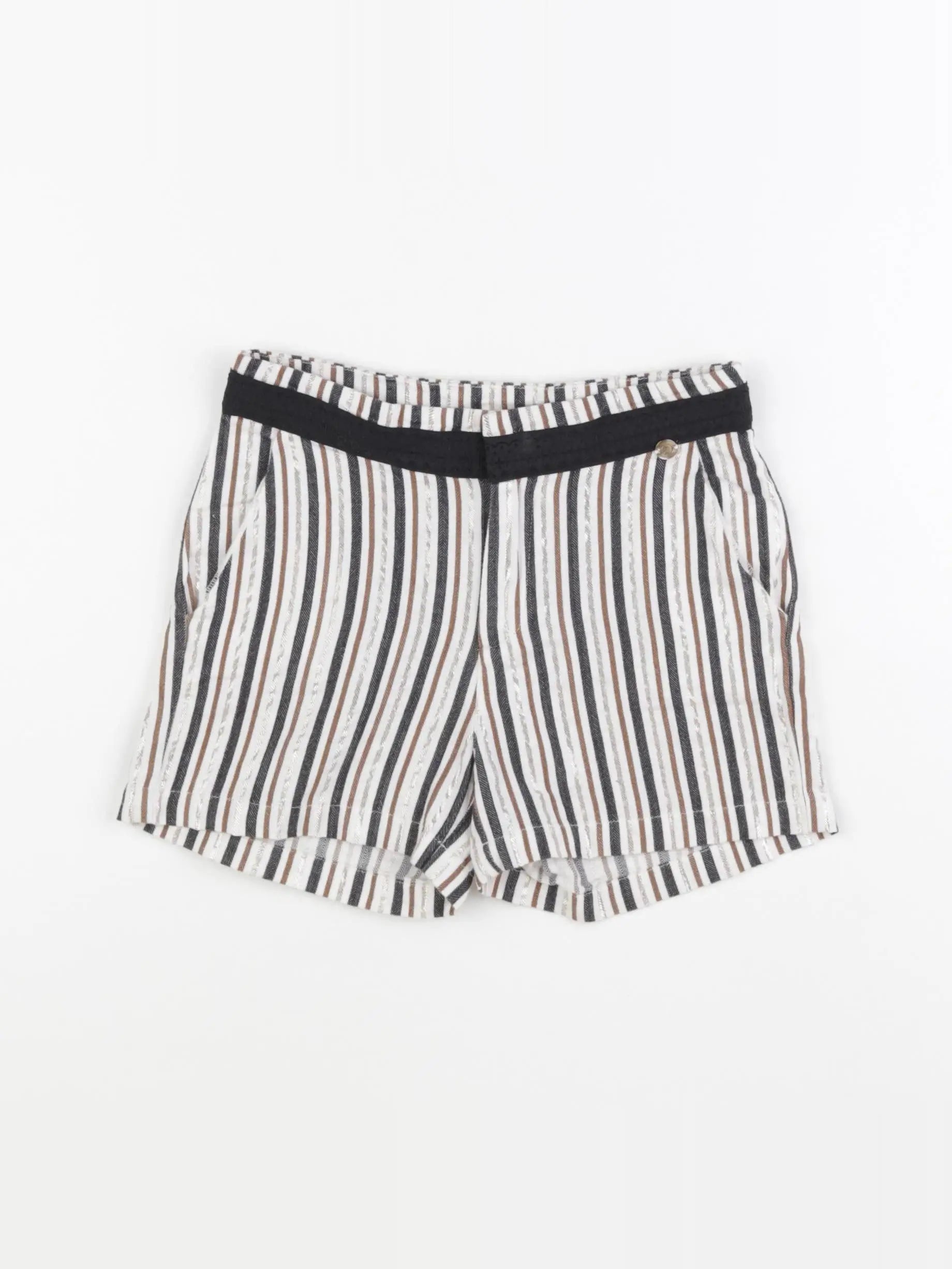 IKKS - short blanc - 7 ans