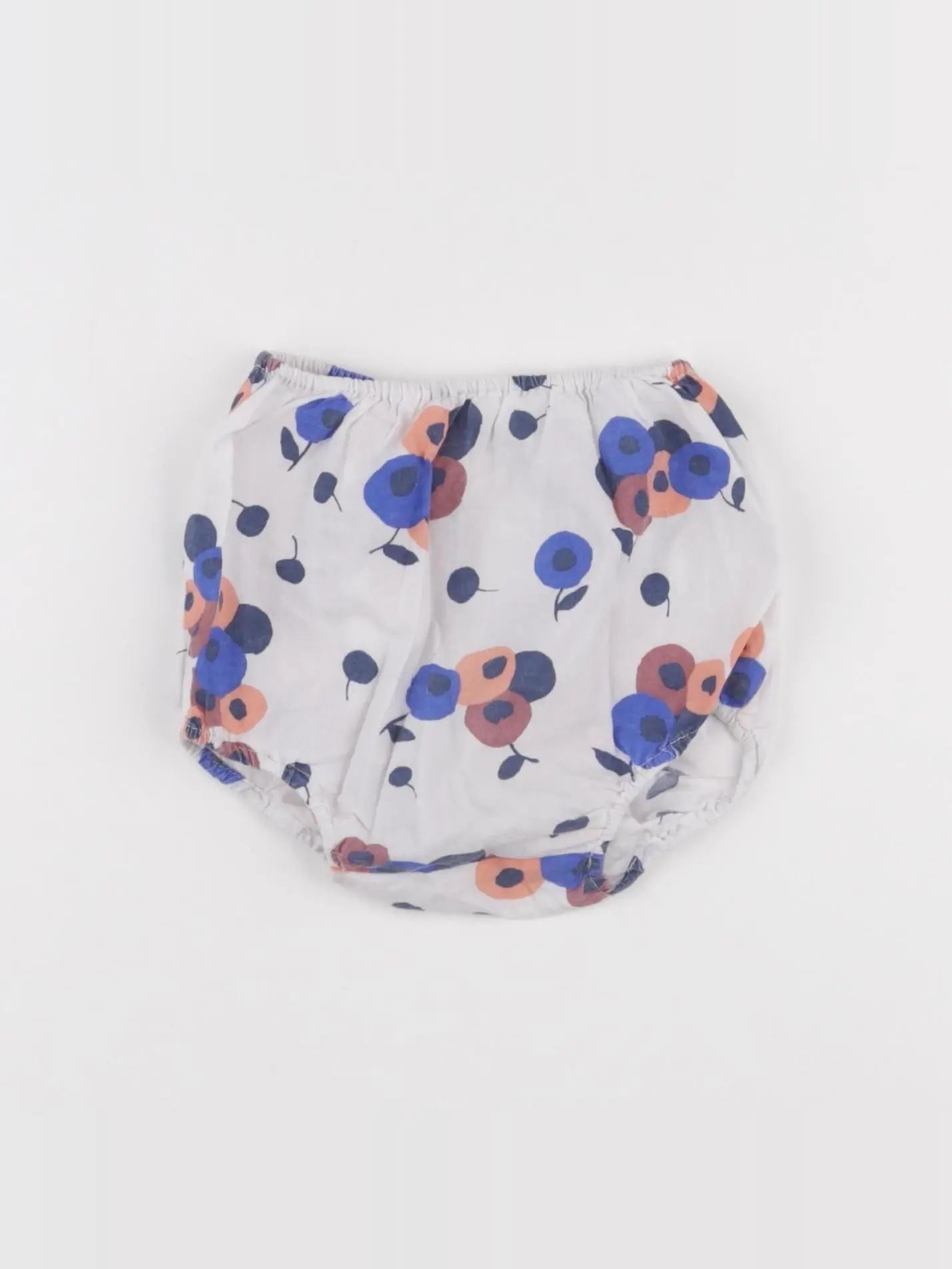 Bonton - bloomer blanc, bleu - 6 mois