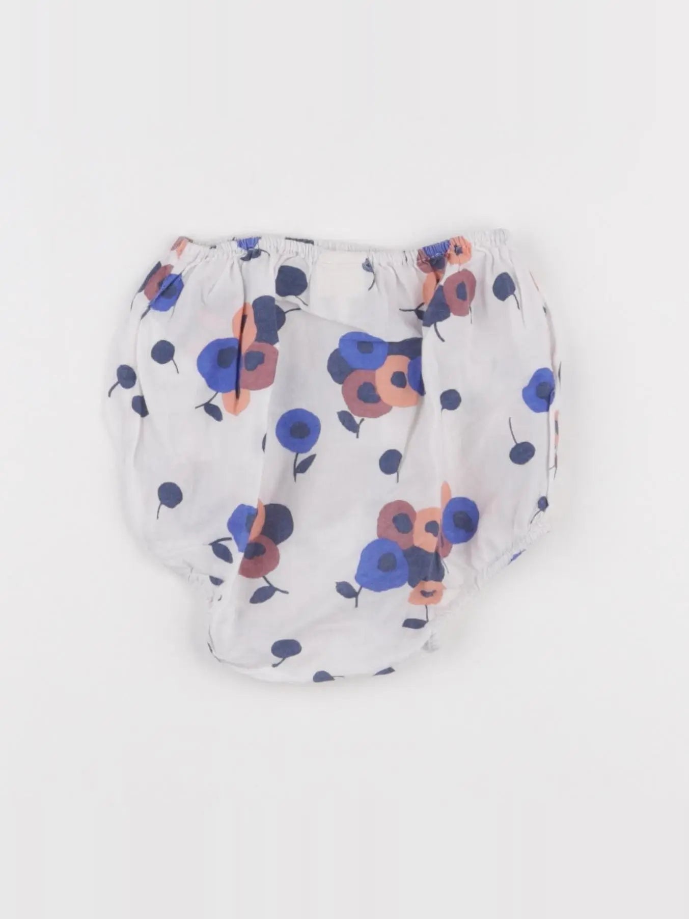 Bonton - bloomer blanc, bleu - 6 mois