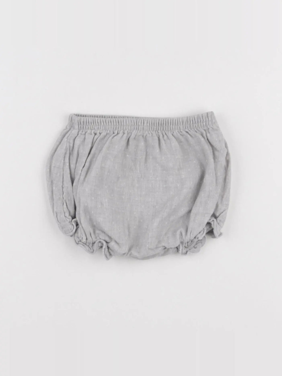 Petit Bateau - bloomer gris - 6 mois