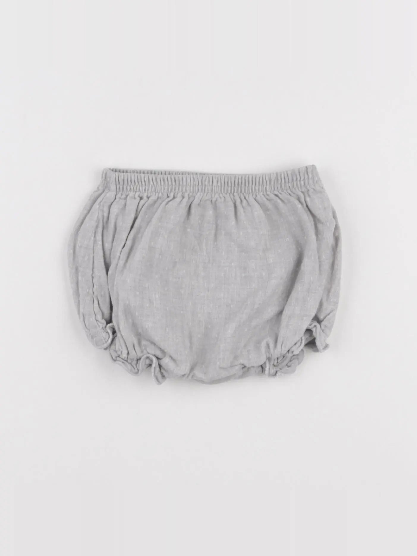 Petit Bateau - bloomer gris - 6 mois