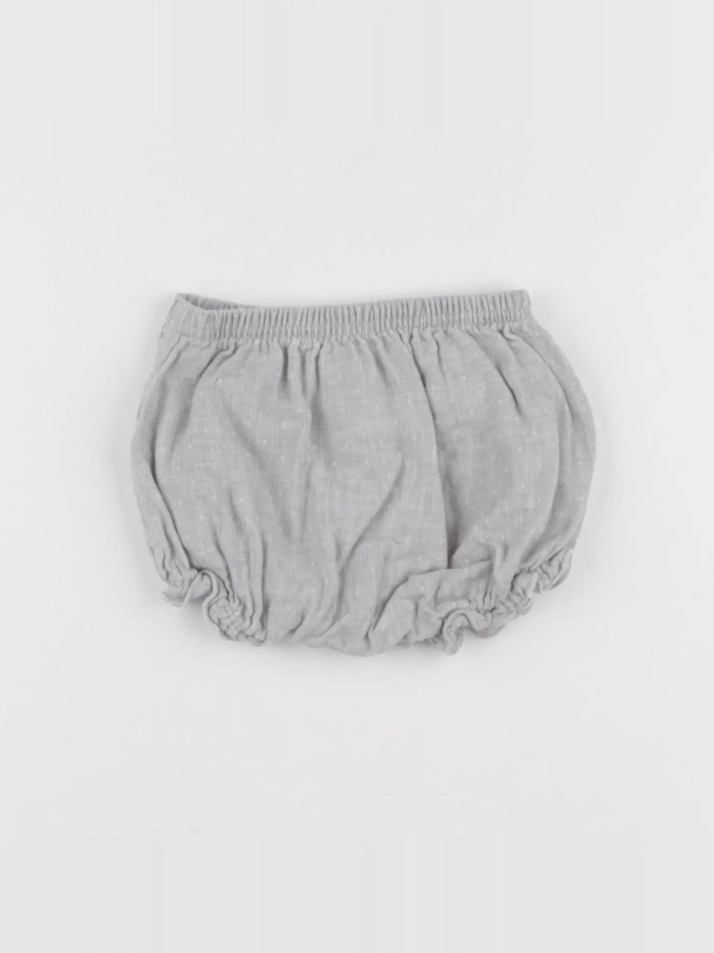 Petit Bateau - bloomer gris - 6 mois
