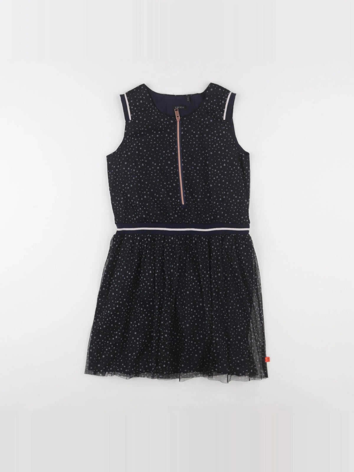 IKKS - robe noir - 10 ans