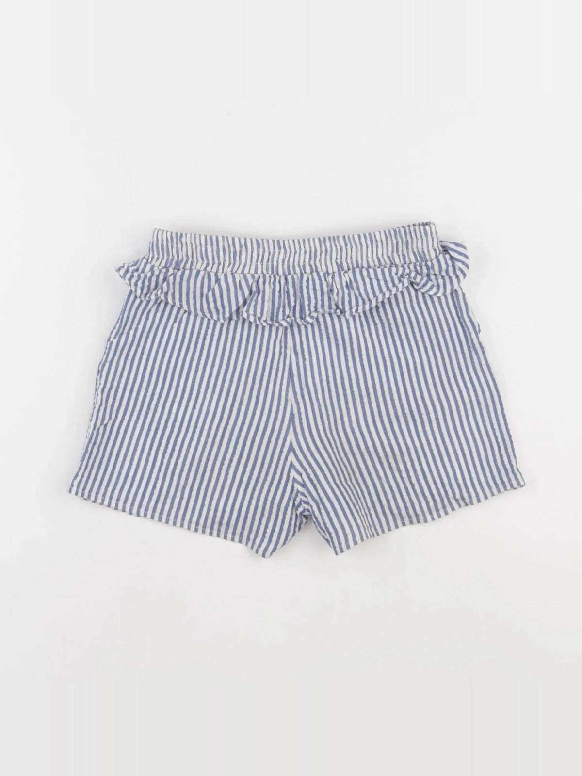IKKS - short bleu, argent - 8 ans