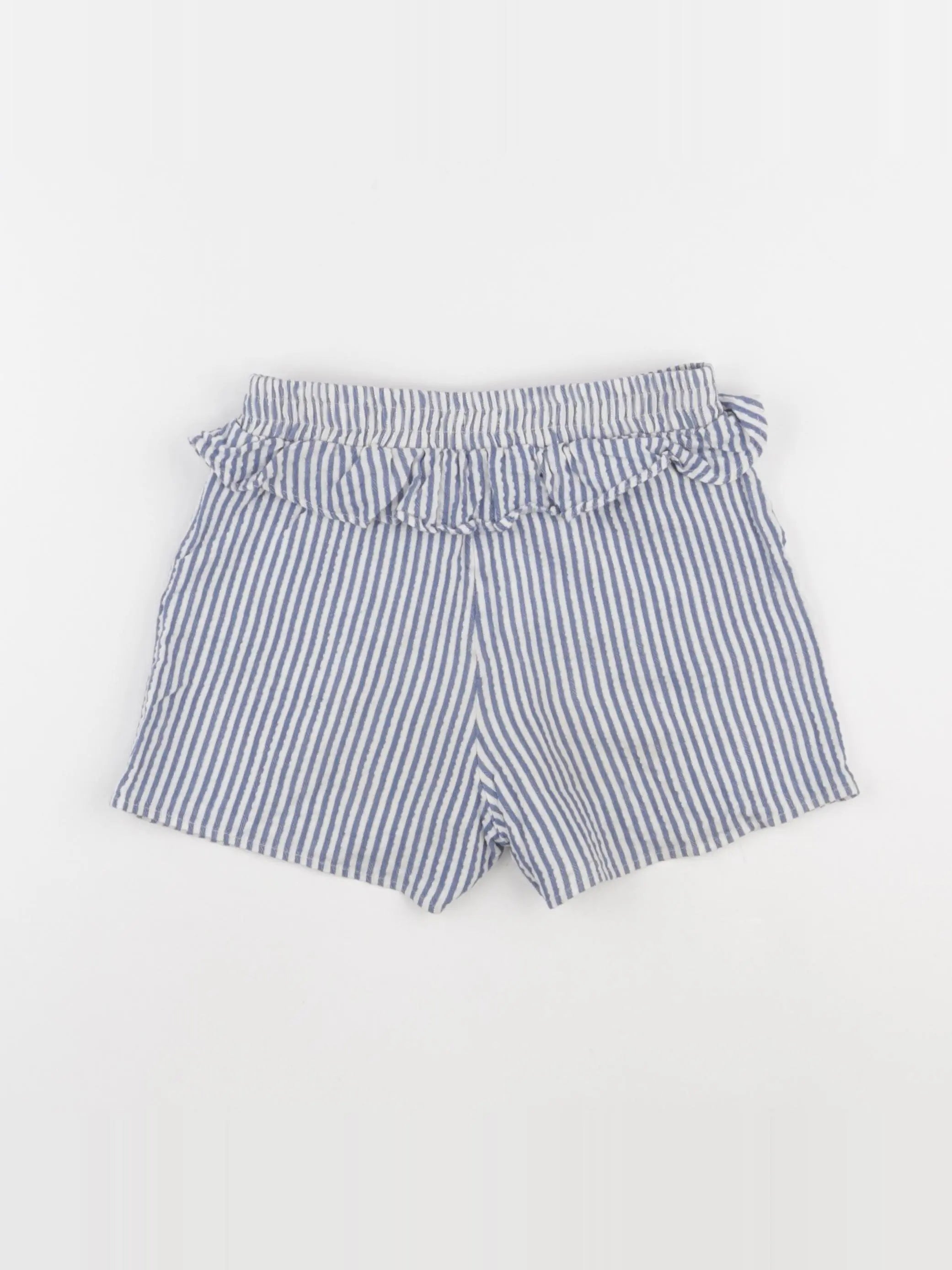 IKKS - short bleu, argent - 8 ans