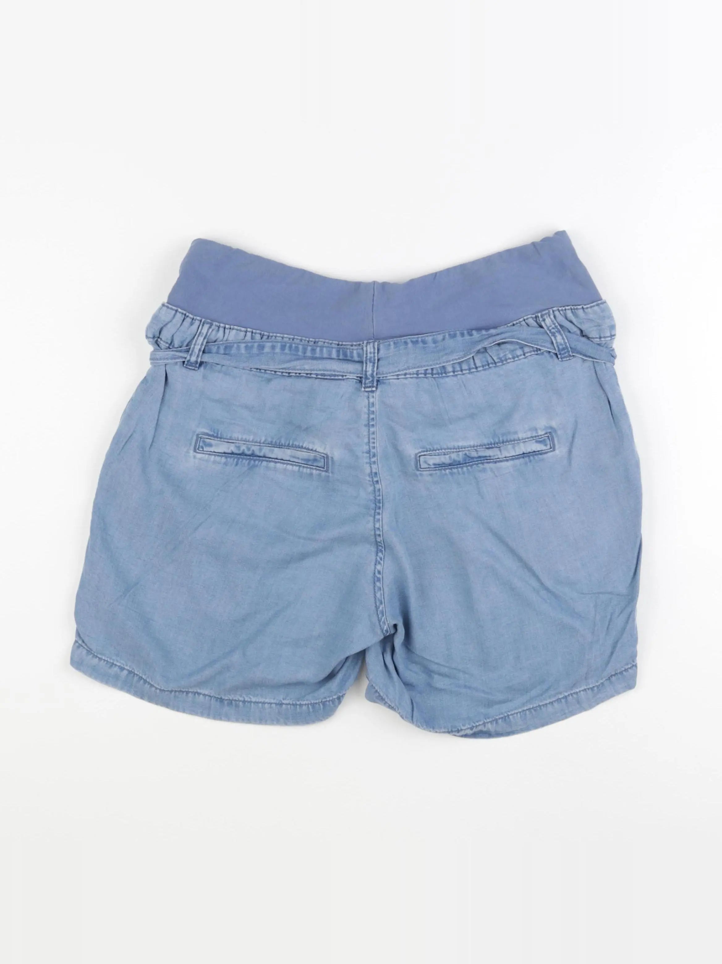 H&M - short grossesse bleu - 36