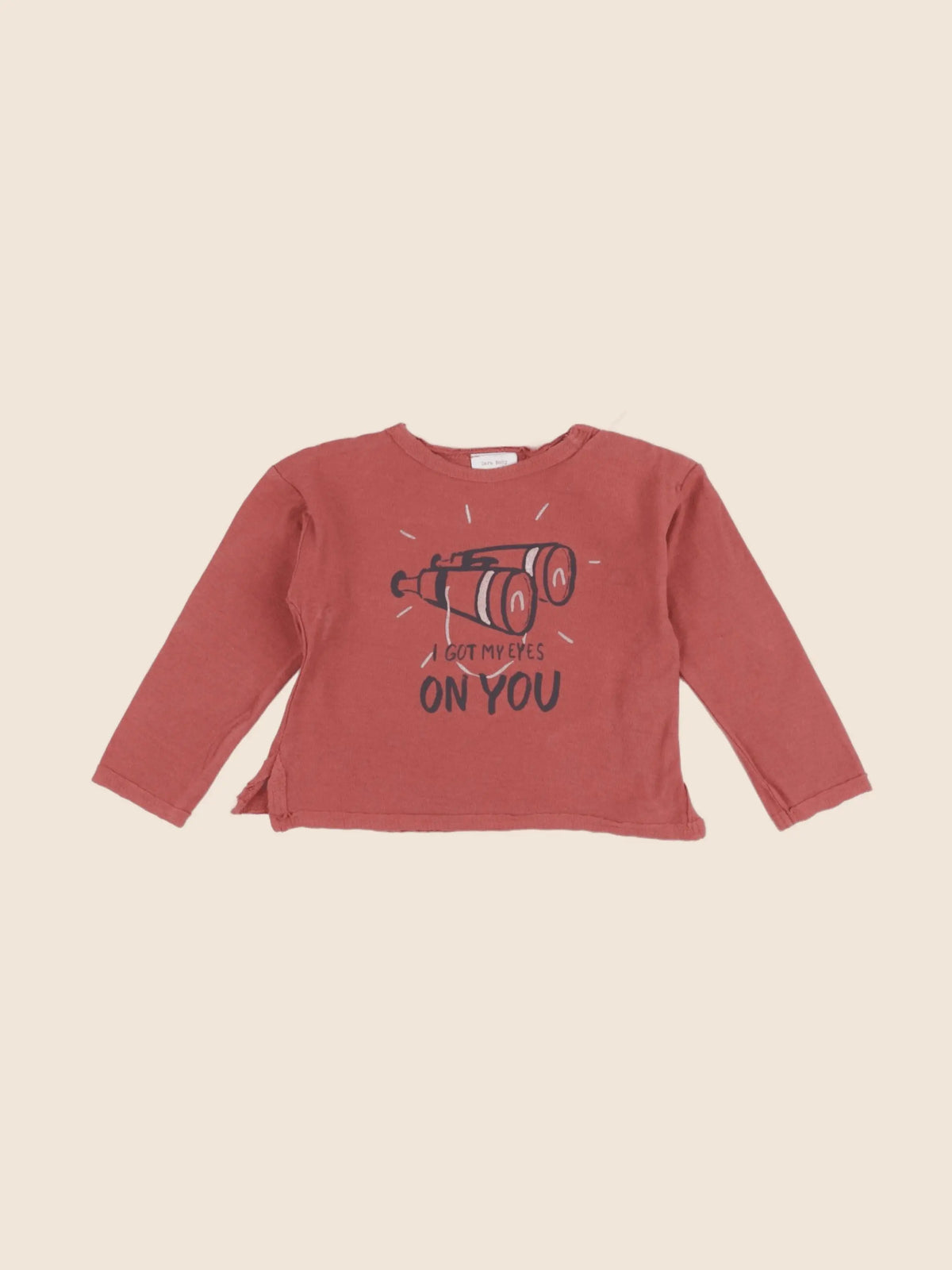Zara - tee-shirt rouge - 3/6 mois