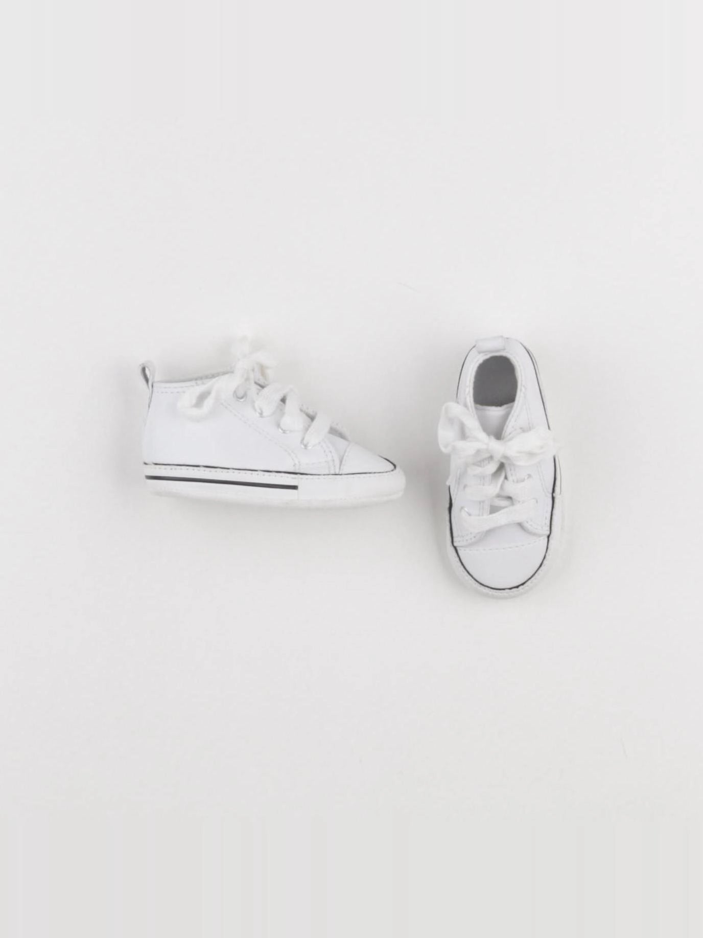 Converse - chaussons blanc - pointure 19