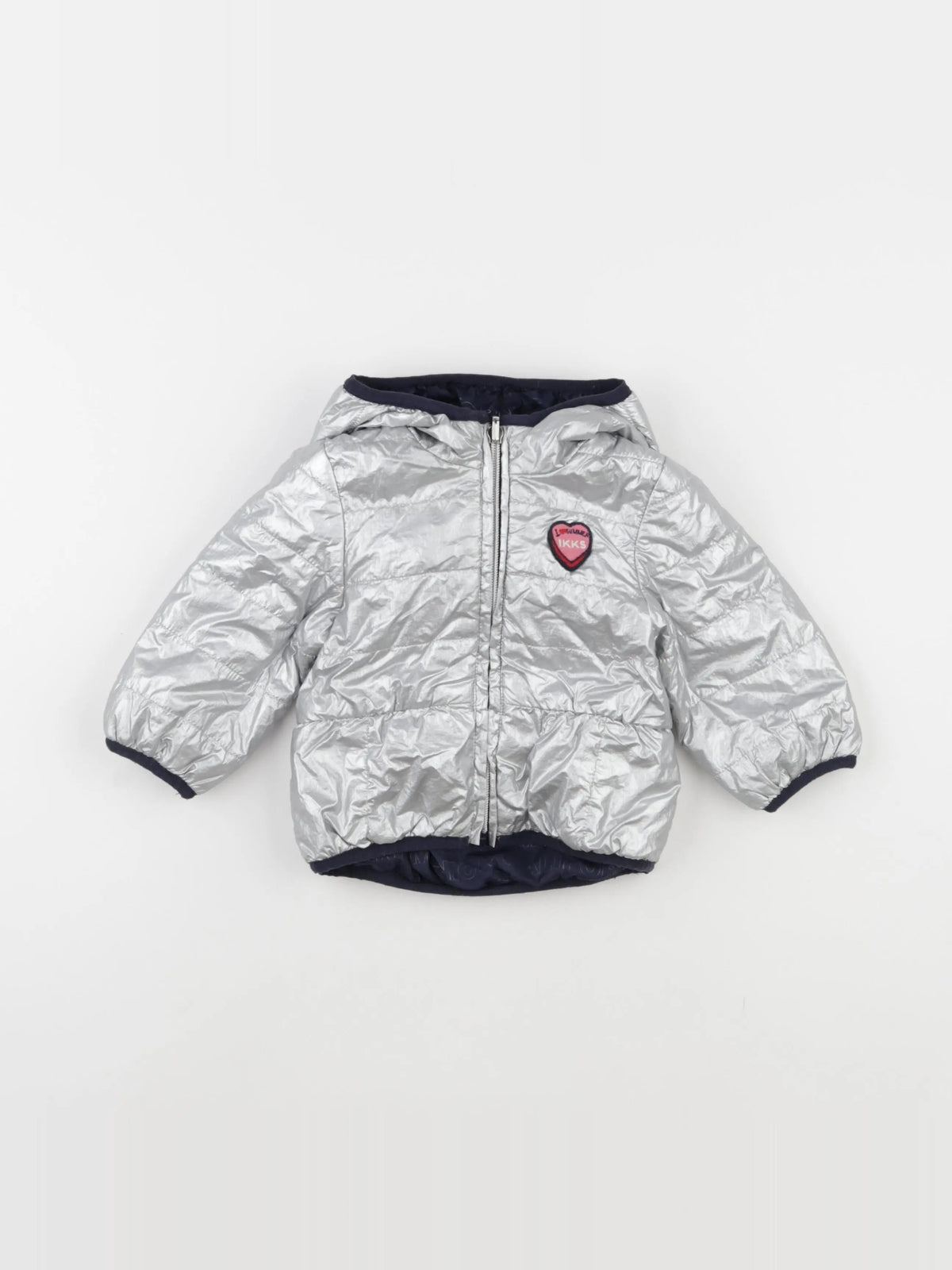 IKKS - doudoune gris - 6 mois