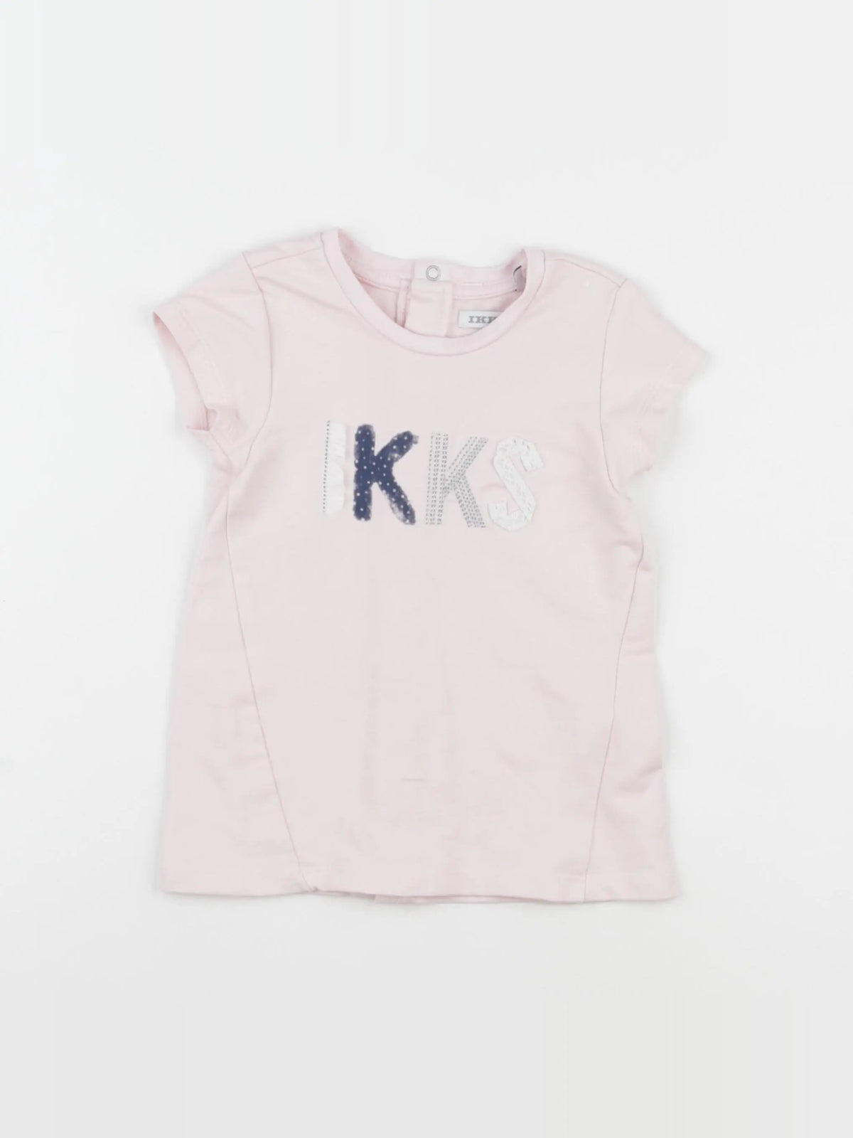 IKKS - tee-shirt rose - 12 mois