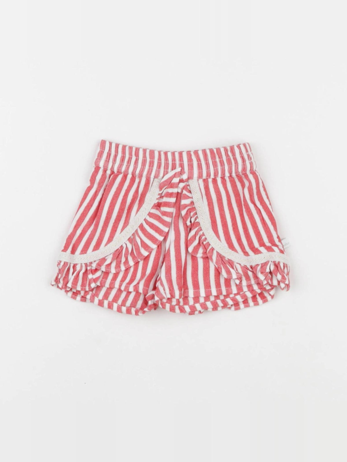 IKKS - short rouge - 6 mois