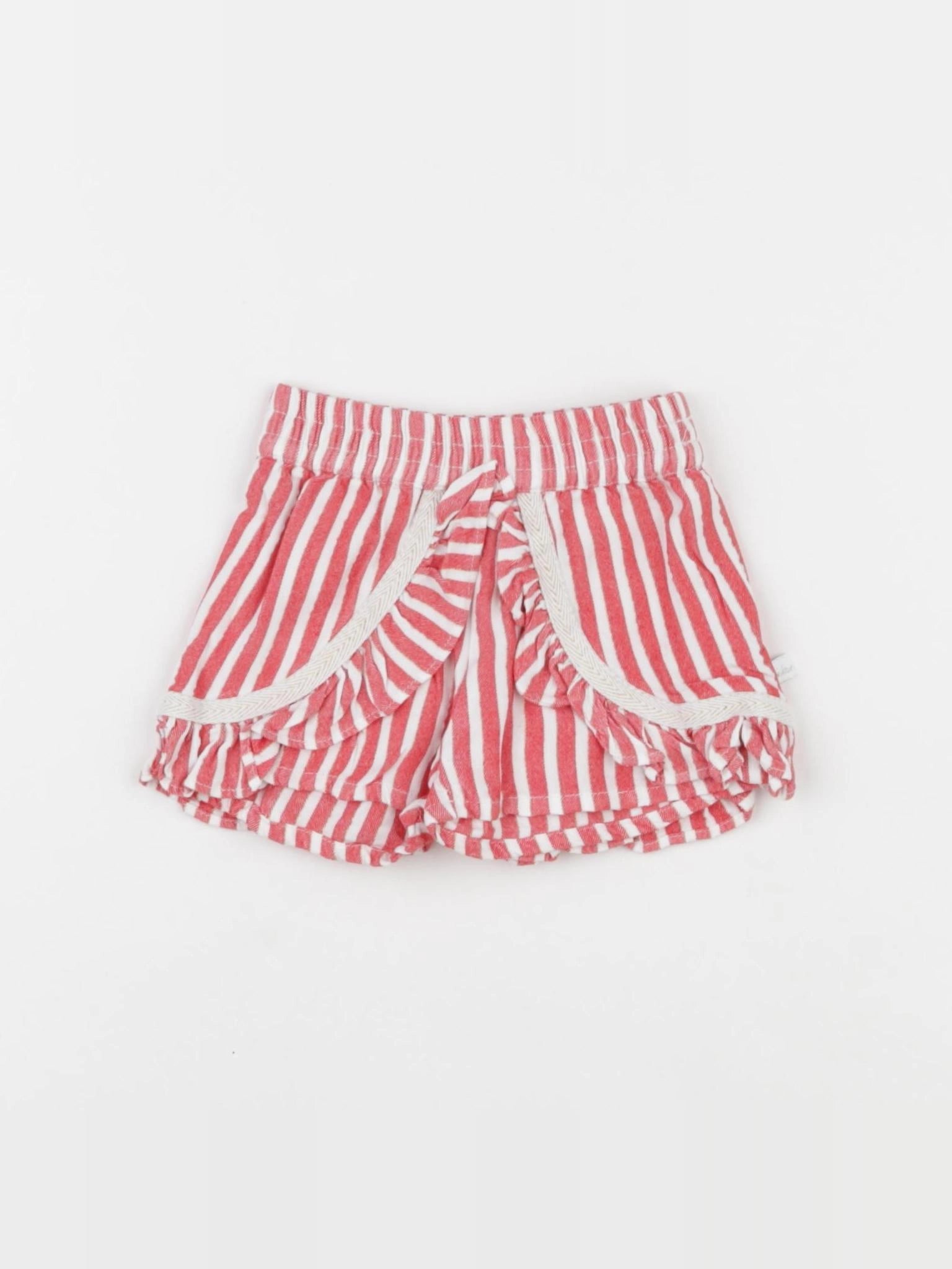 IKKS - short rouge - 6 mois