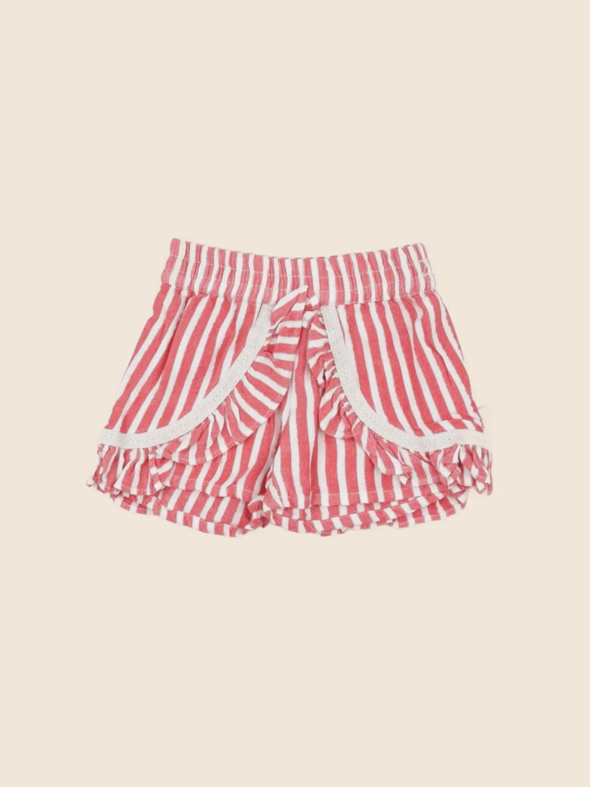 IKKS - short rouge - 6 mois
