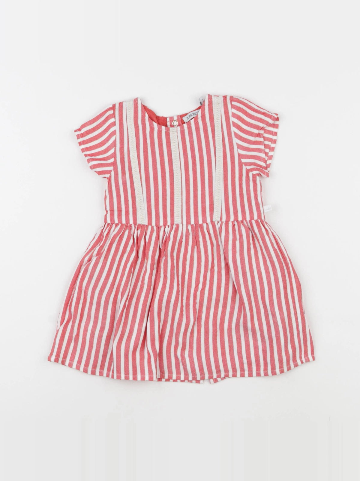 IKKS - robe rouge - 18 mois