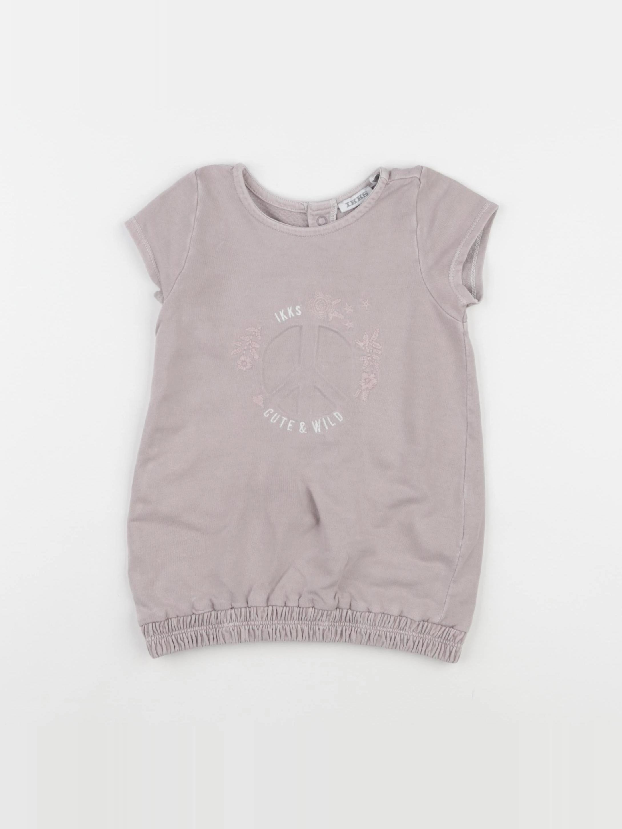 IKKS - robe beige - 12 mois