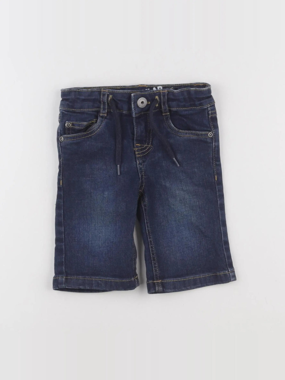 Vertbaudet - pantacourt bleu - 2 ans