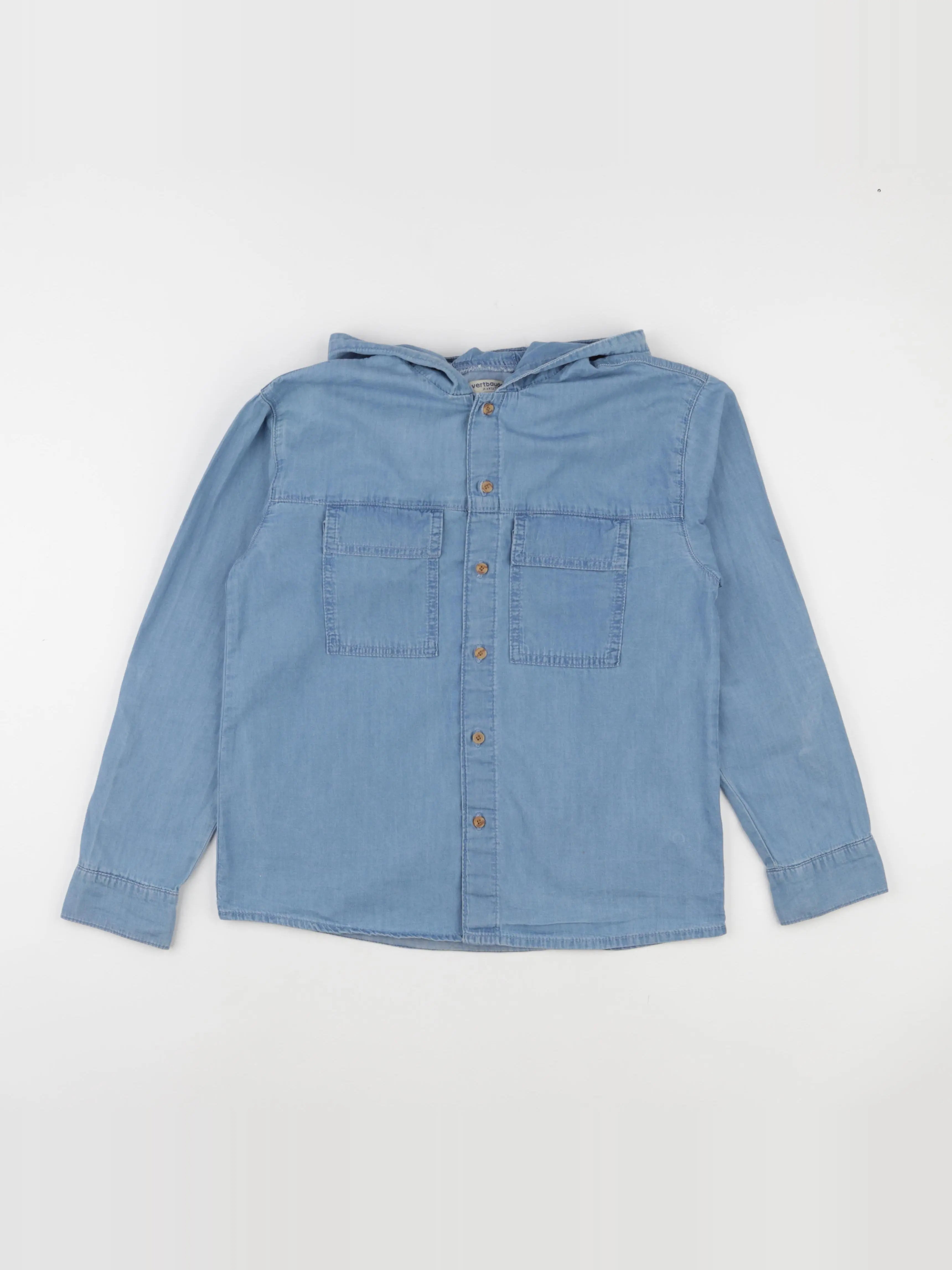 Vertbaudet - chemise bleu - 12 ans