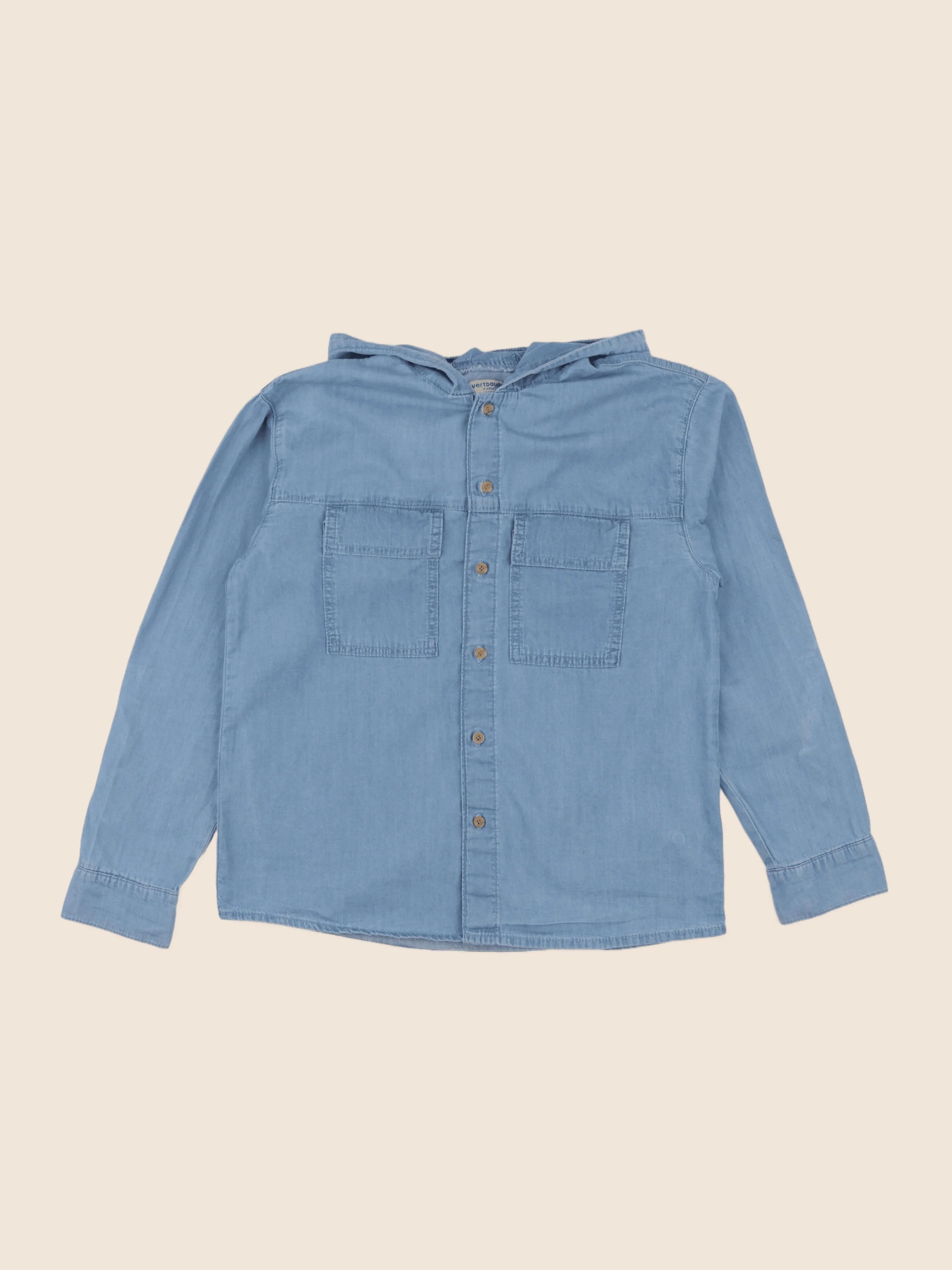 Vertbaudet - chemise bleu - 12 ans