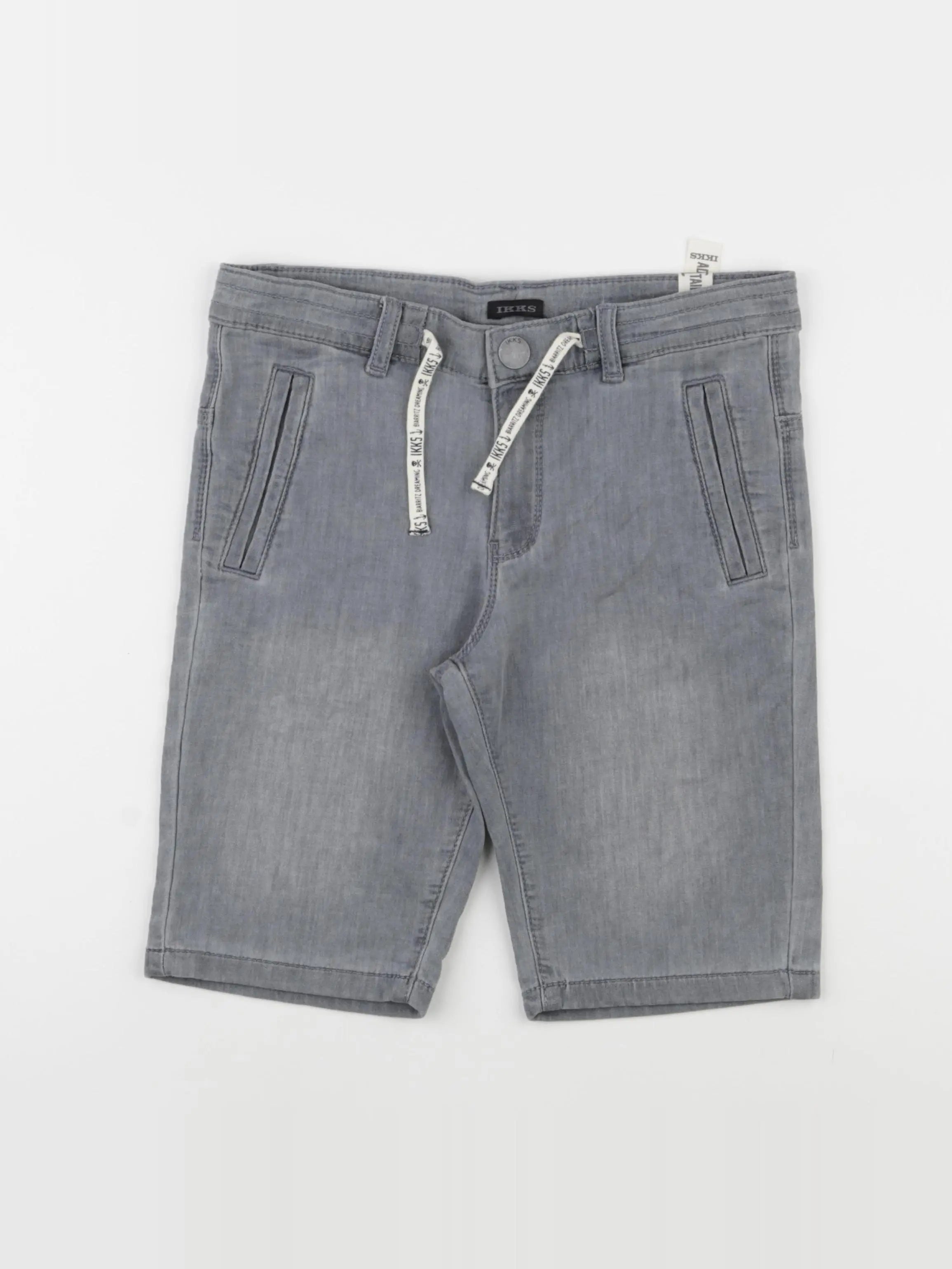 IKKS - pantacourt gris - 10 ans