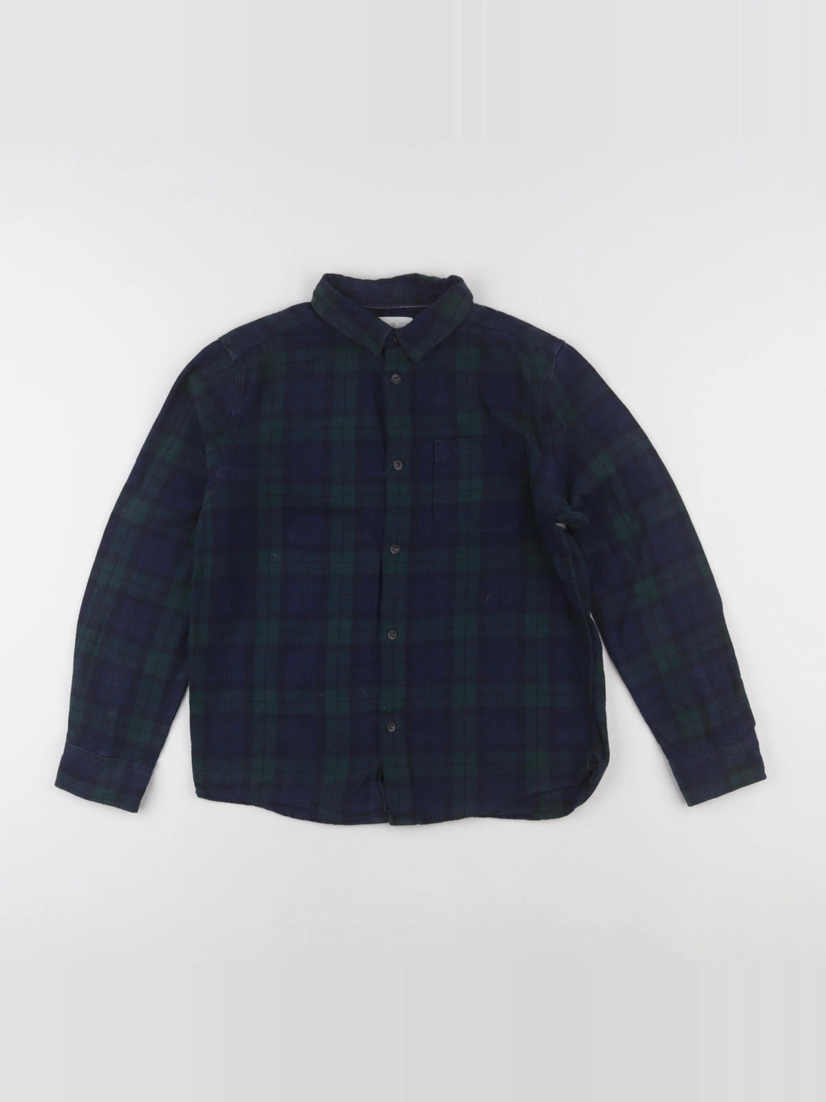 Mango - chemise bleu, vert - 10 ans