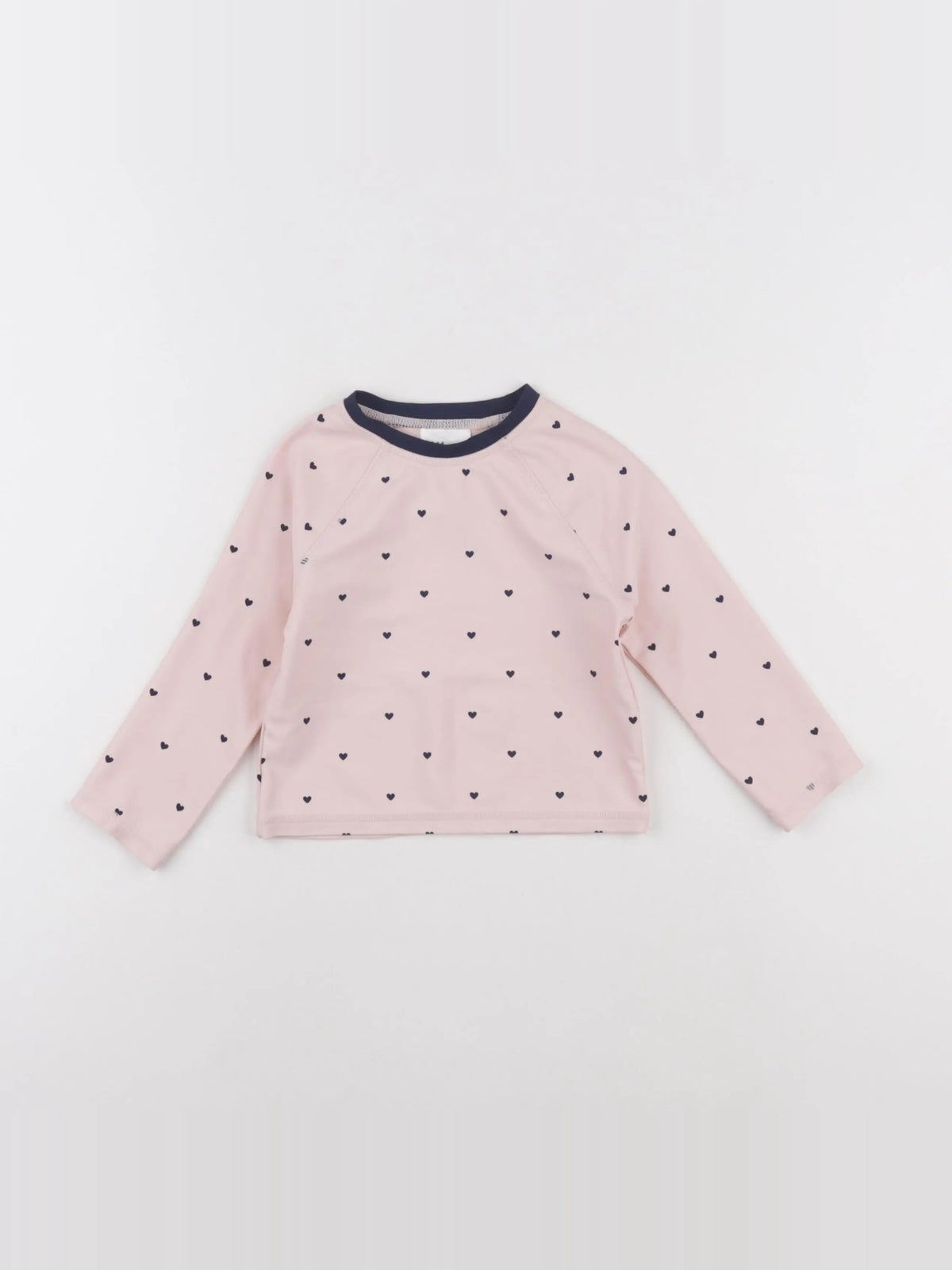 H&M - tee-shirt de bain rose - 6/12 mois