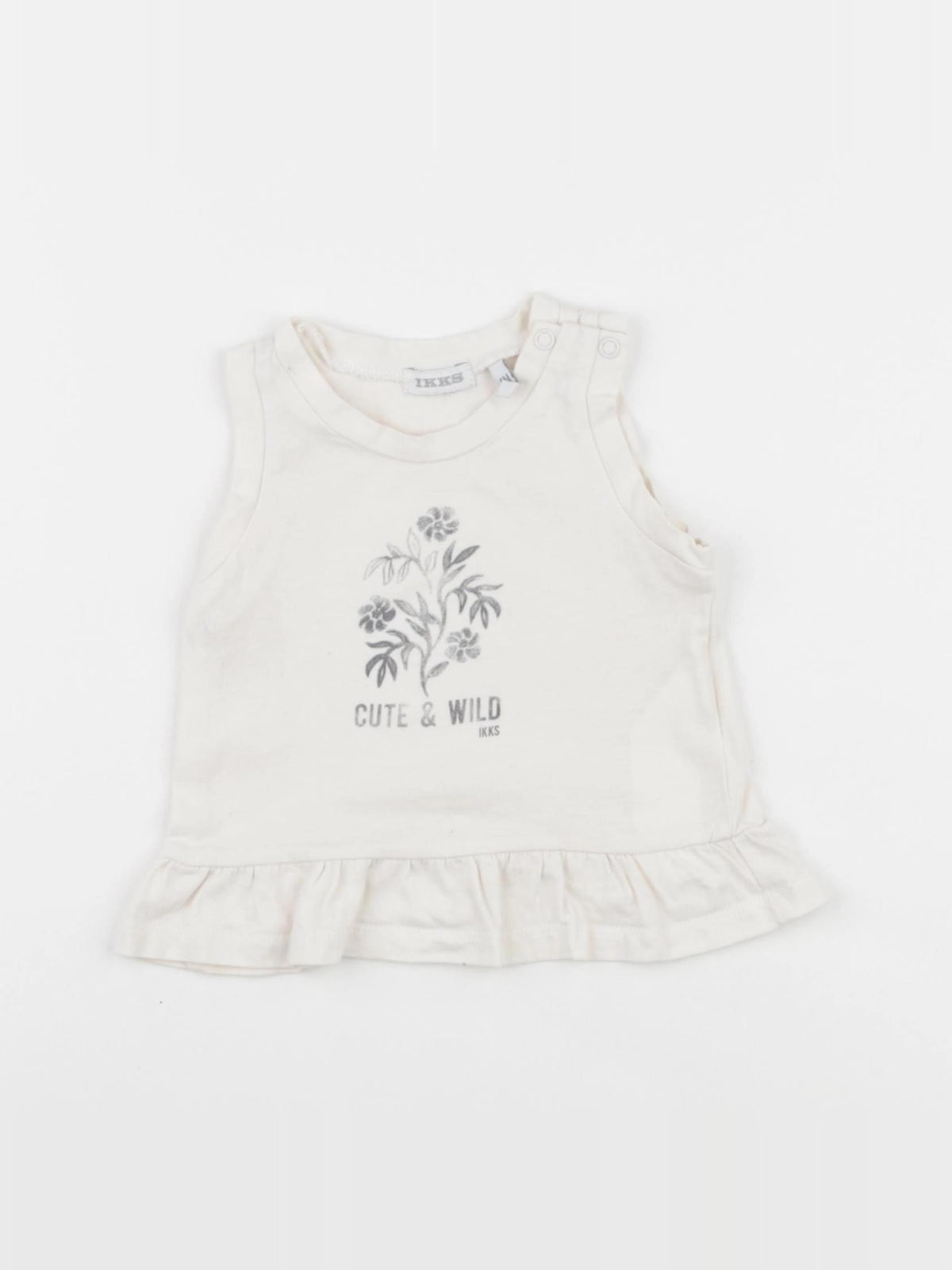 IKKS - débardeur beige - 6 mois