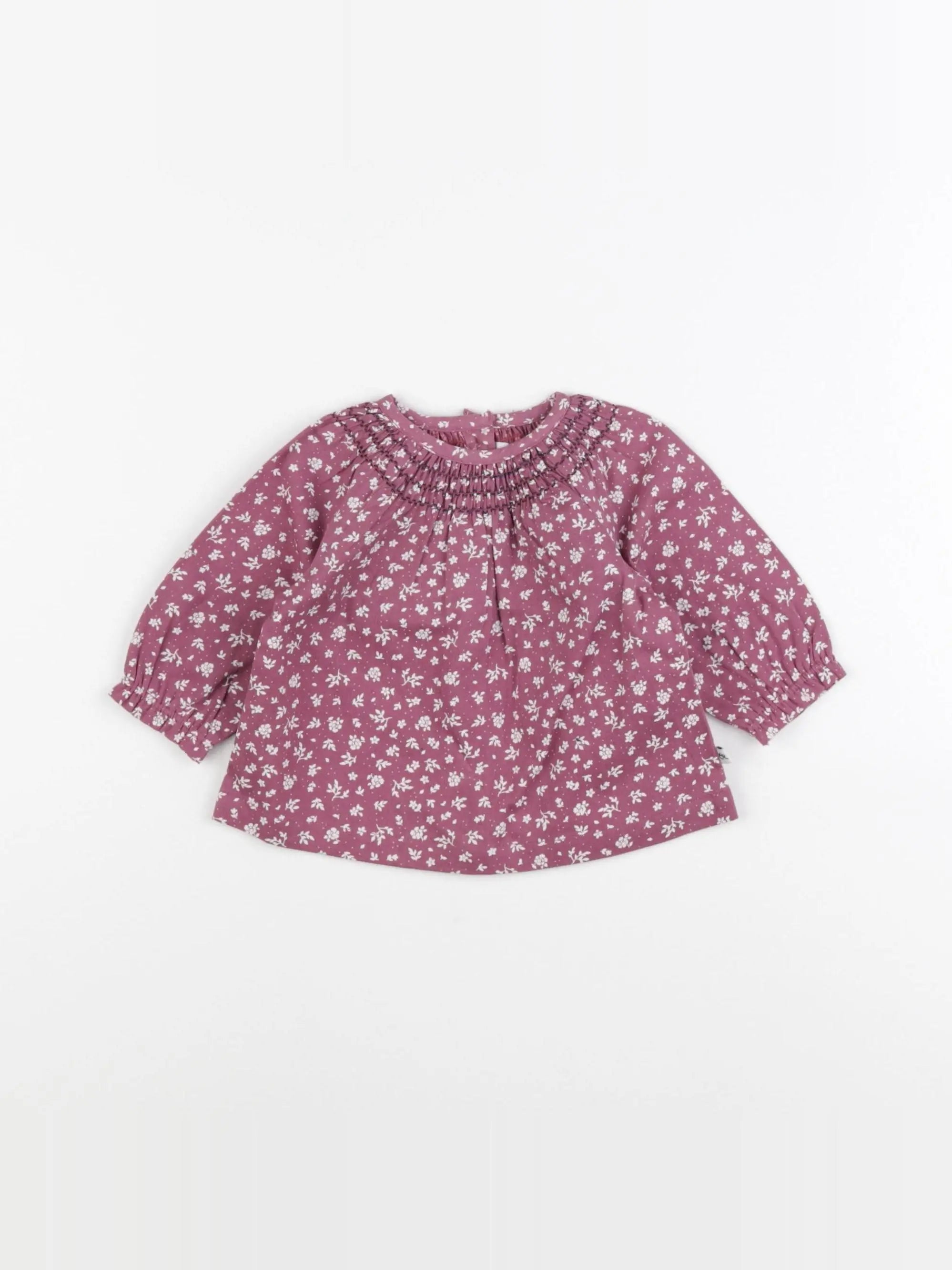 Cadet Rousselle - blouse rose - 1 mois