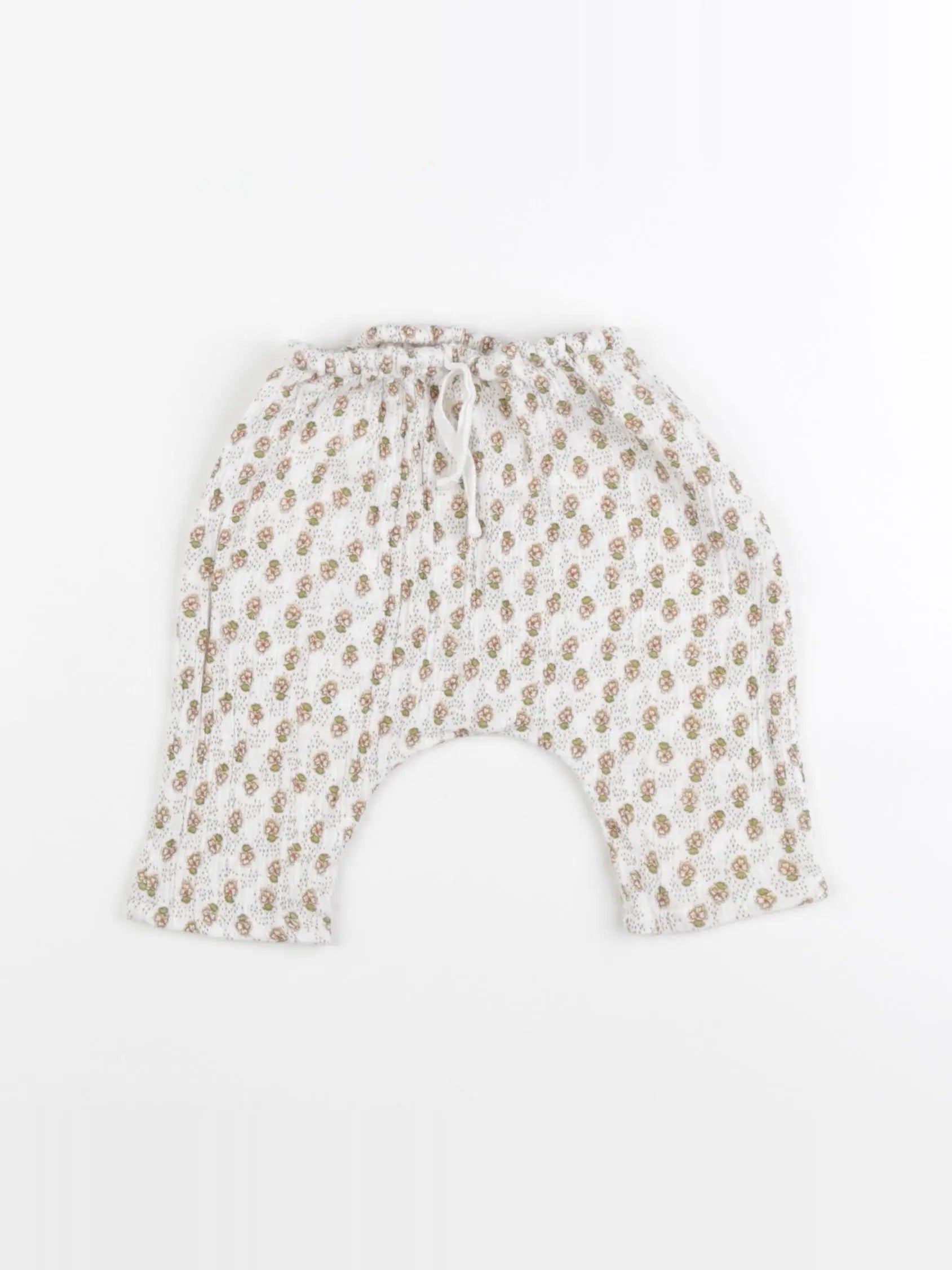 Boutchou - sarouel beige - 3 mois