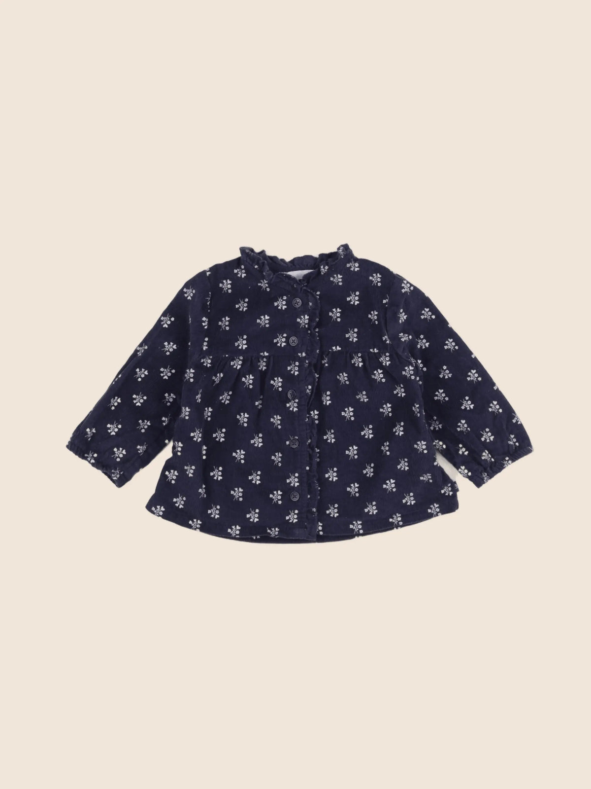 Cadet Rousselle - blouse bleu - 6 mois