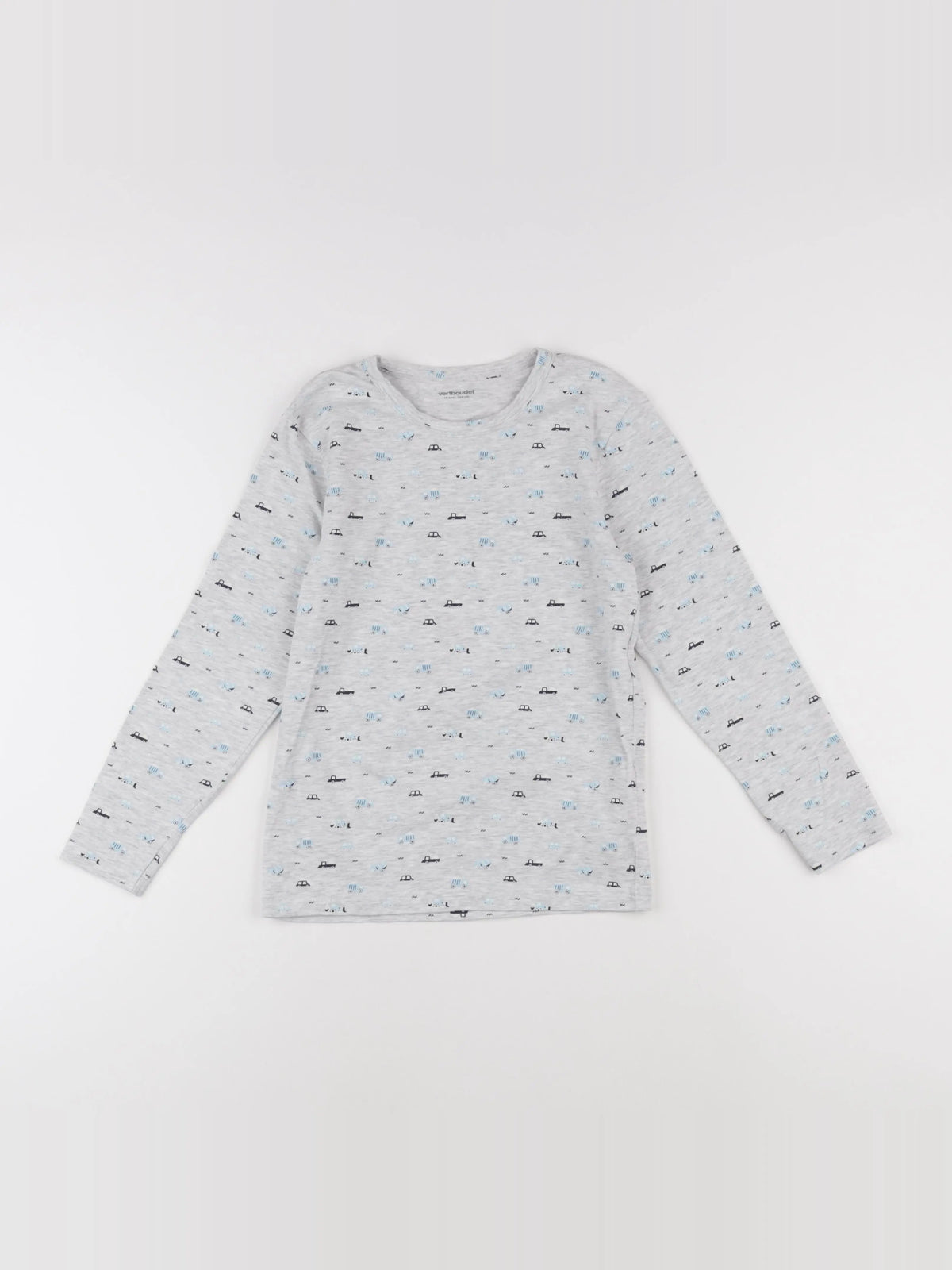 Vertbaudet - maillot de corps gris - 10 ans