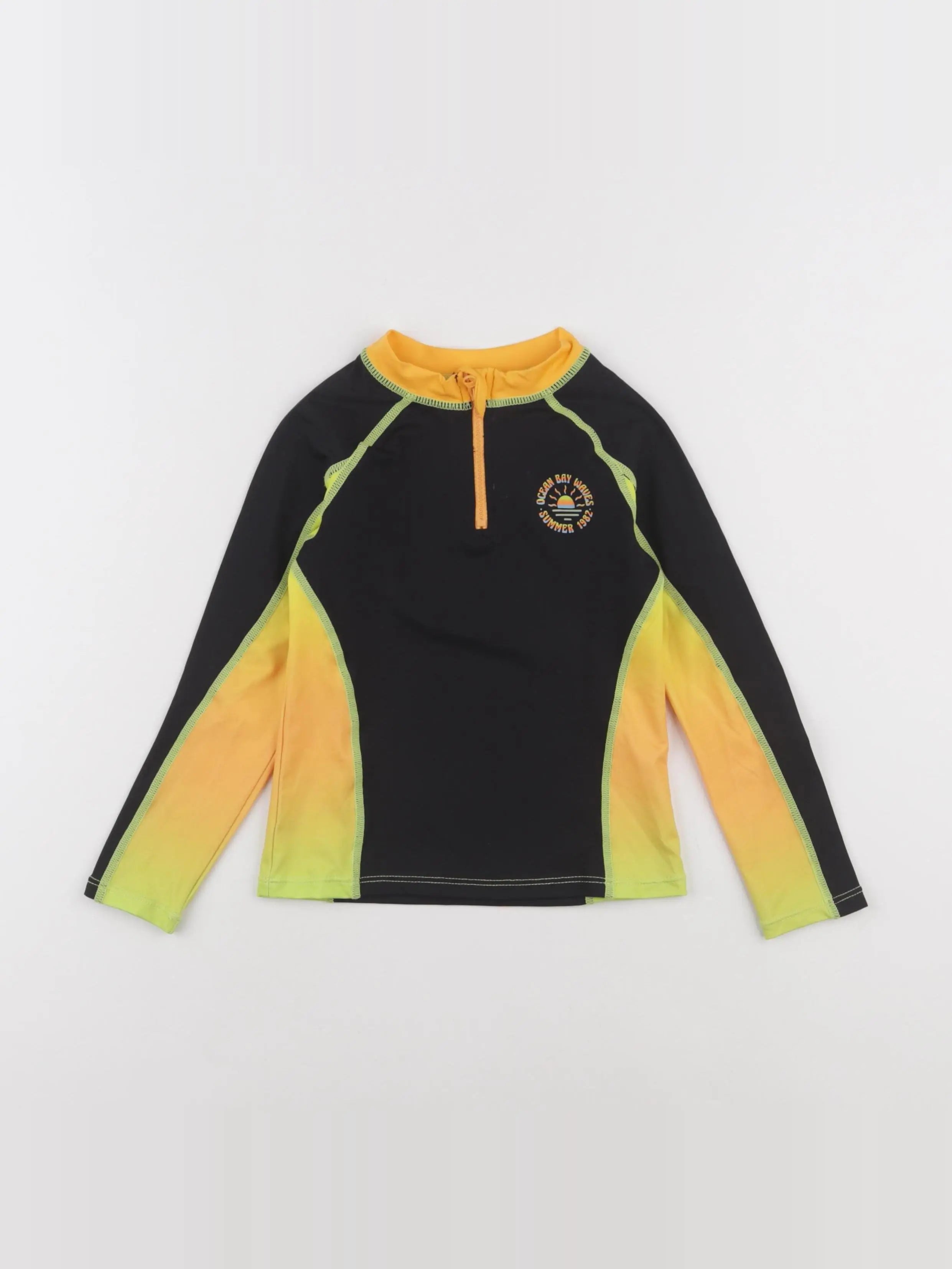 Zara - tee-shirt de bain noir - 5 ans