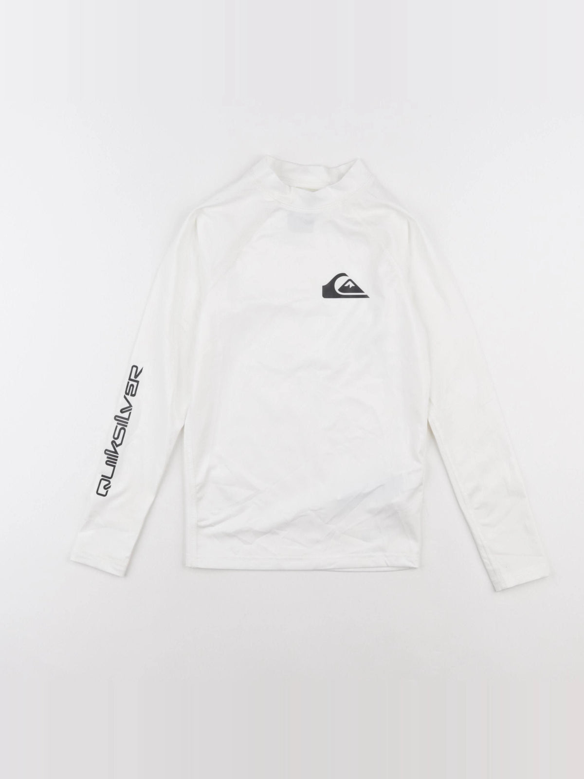 Quiksilver - tee-shirt de bain blanc - 8 ans