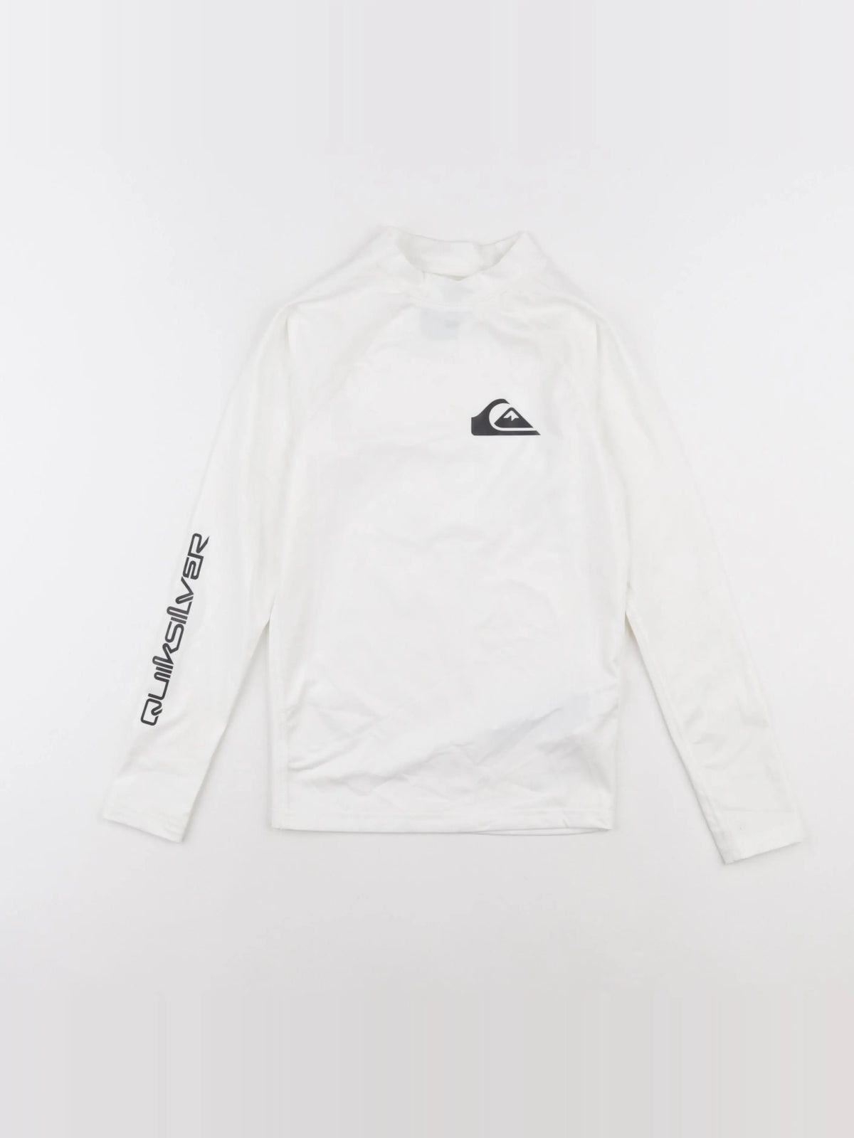 Quiksilver - tee-shirt de bain blanc - 8 ans