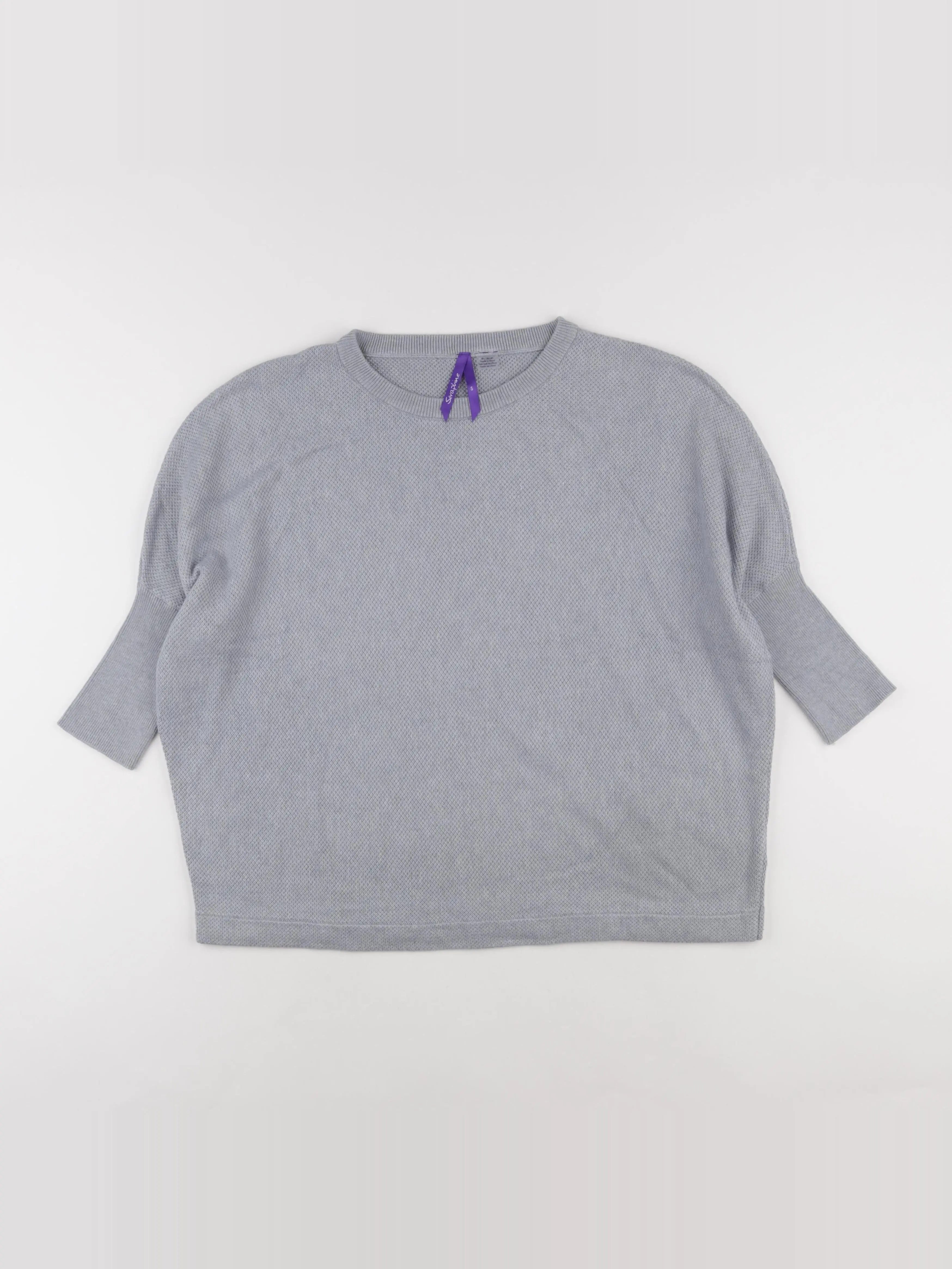 Seraphine - pull grossesse bleu - s