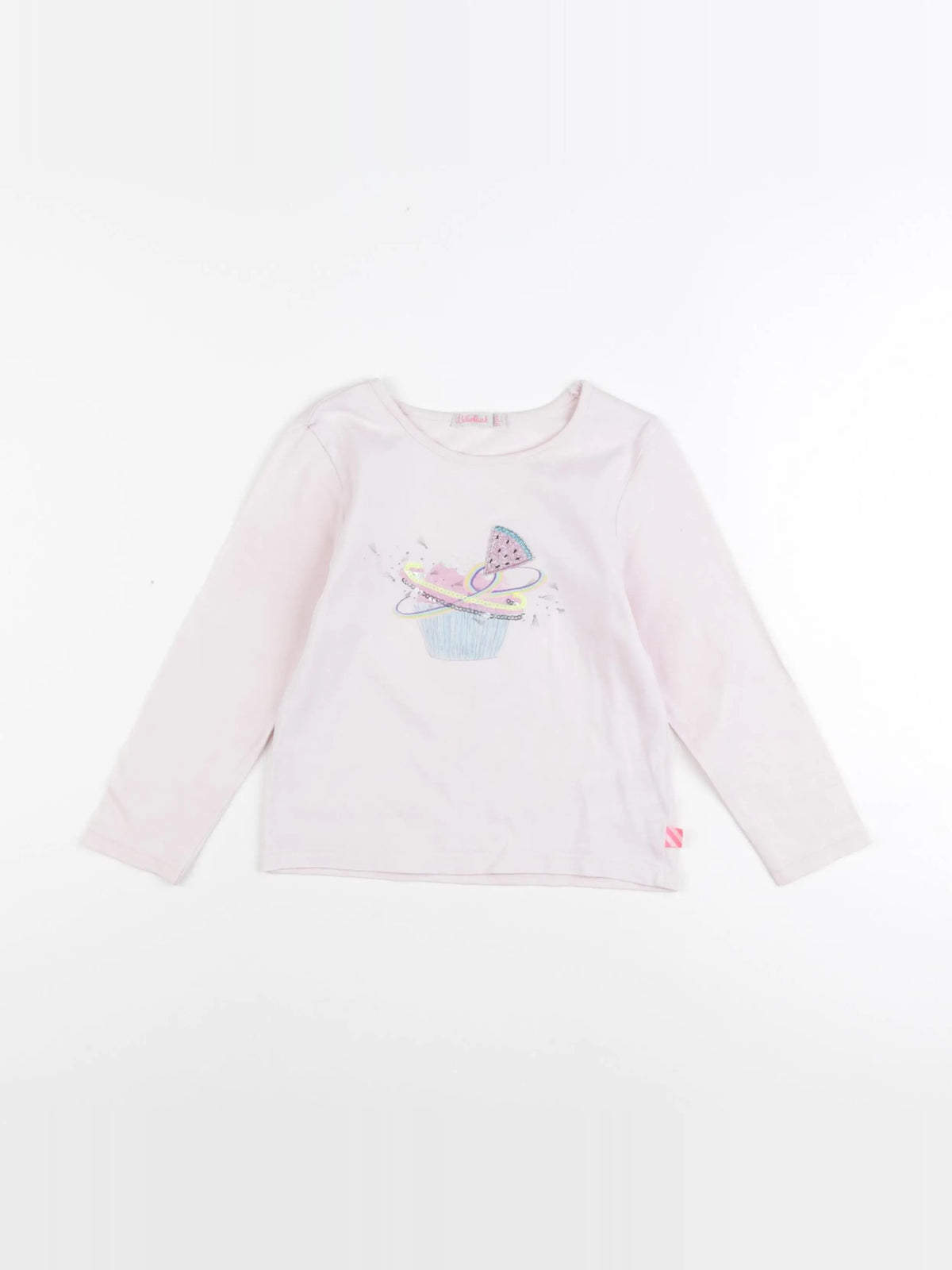 Billie Blush - tee-shirt rose - 3 ans