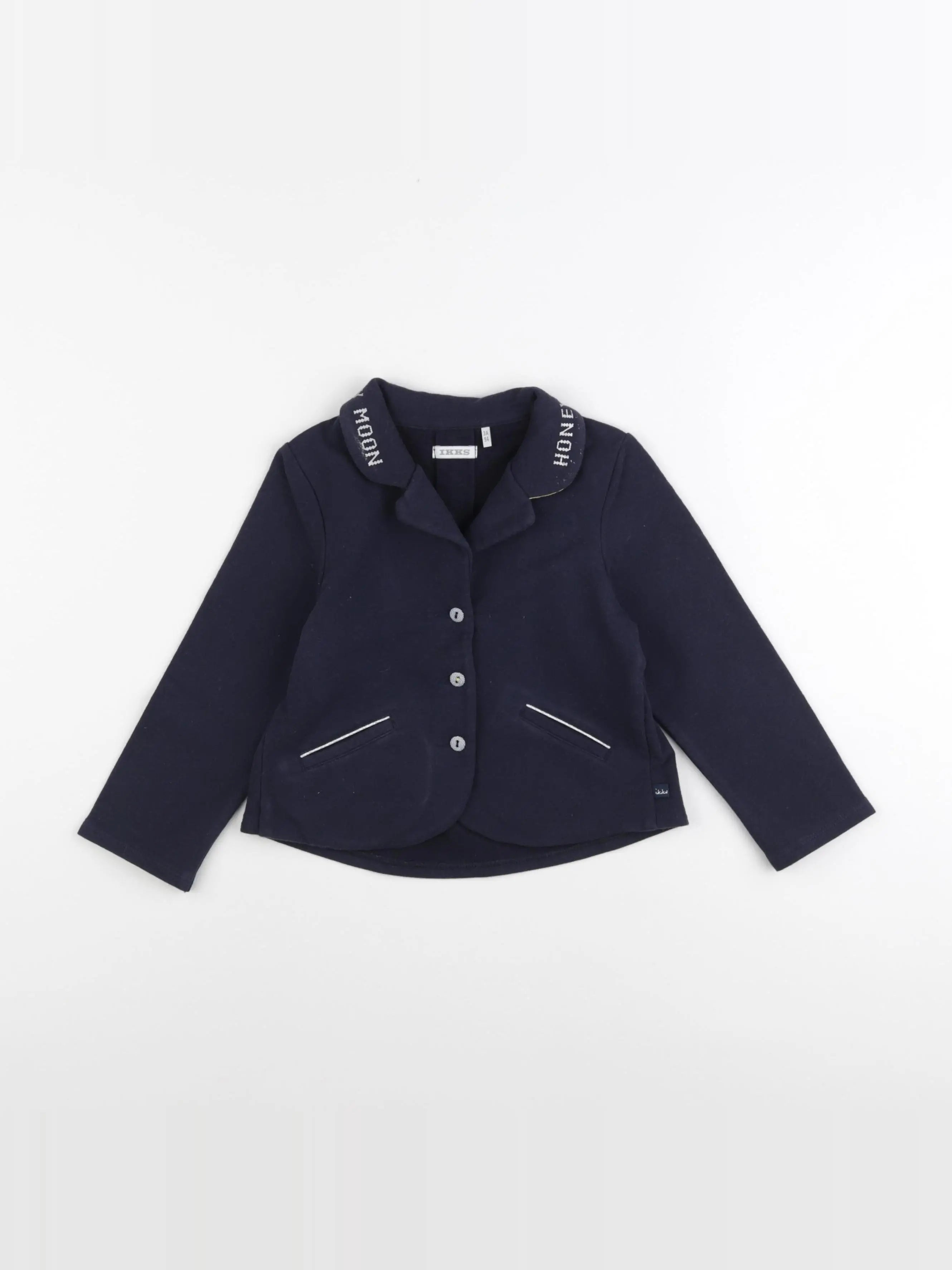 IKKS - veste bleu - 3 ans