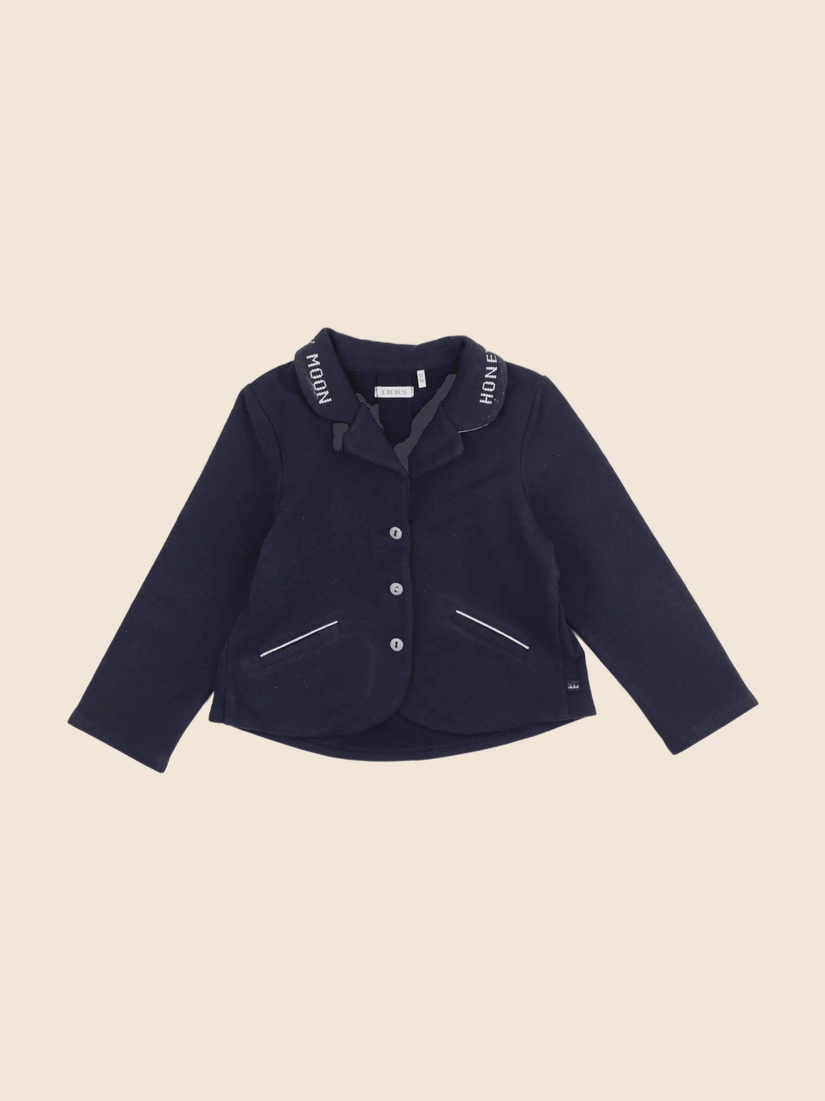 IKKS - veste bleu - 3 ans