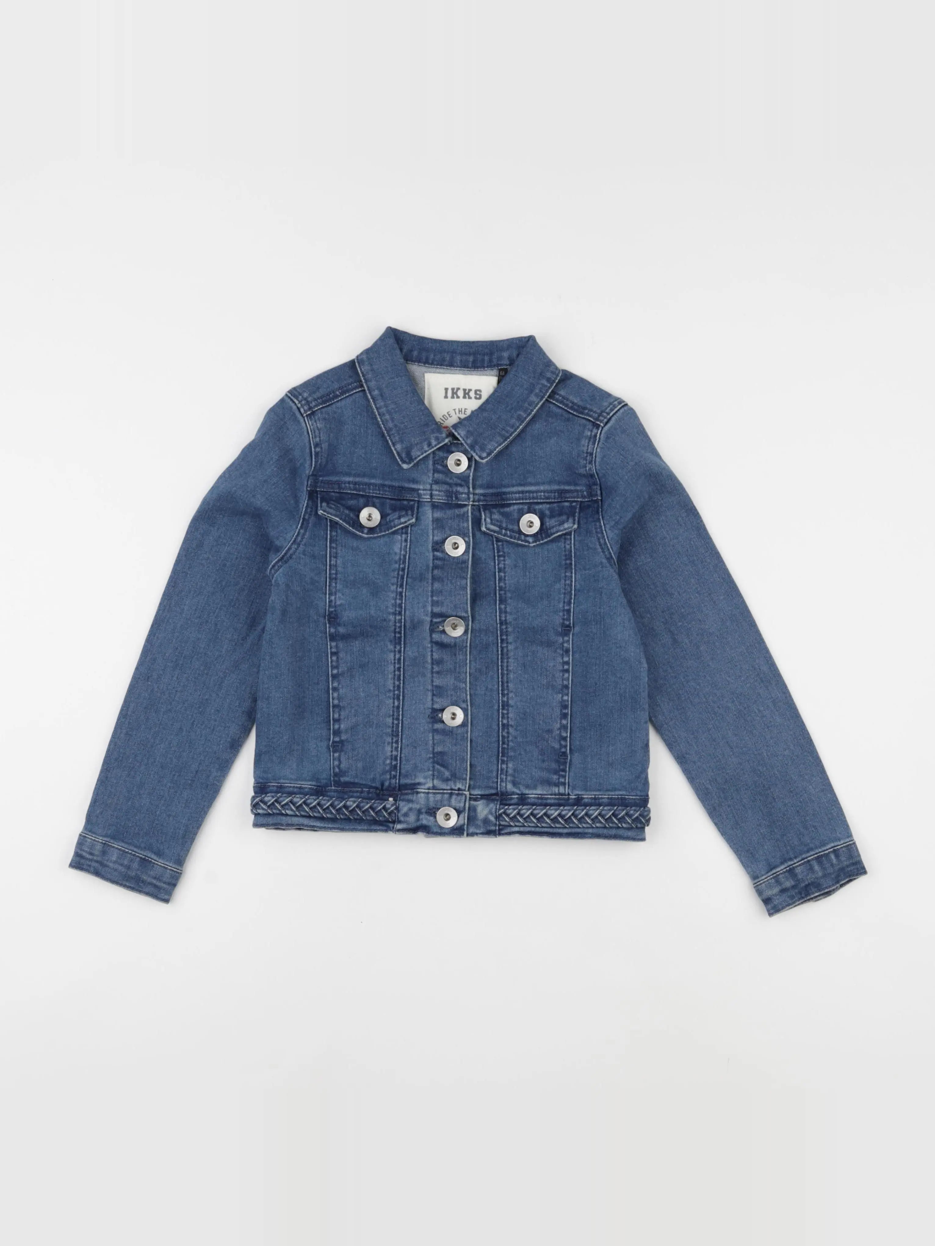 IKKS - veste bleu - 6 ans