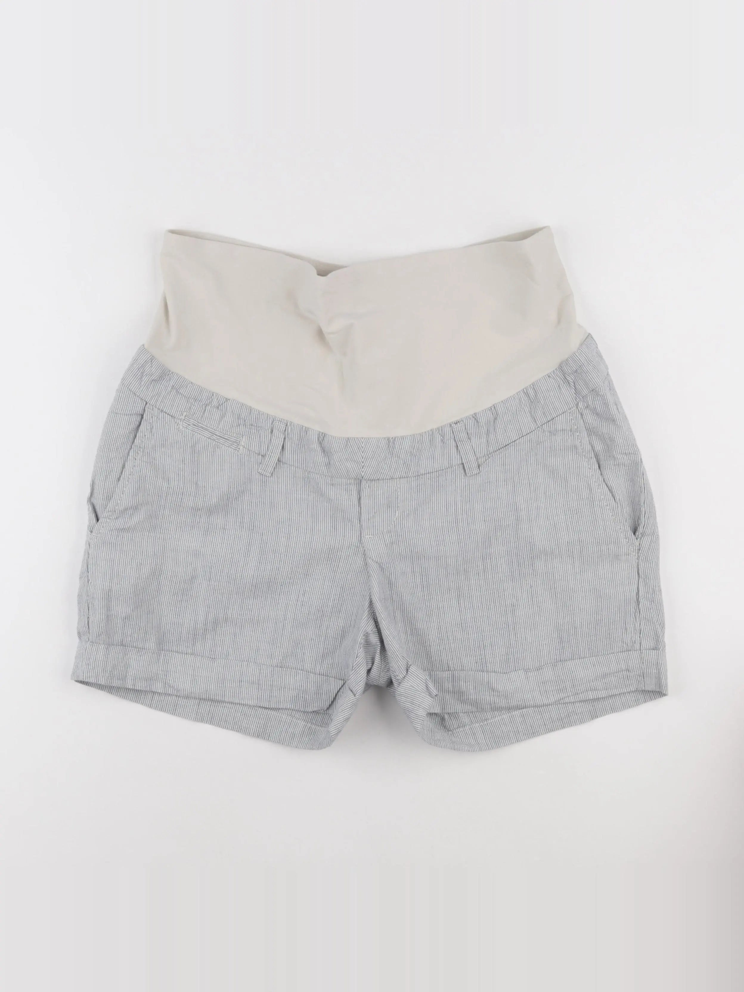 H&M - short grossesse bleu - 40