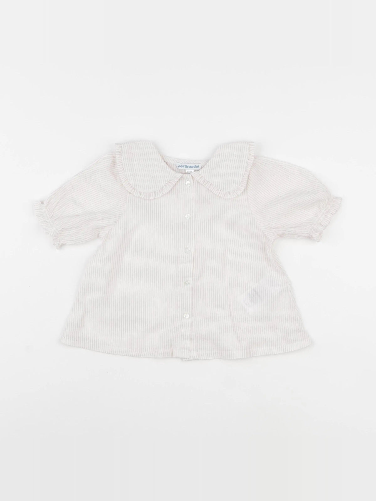 Vertbaudet - blouse blanc - 18 mois