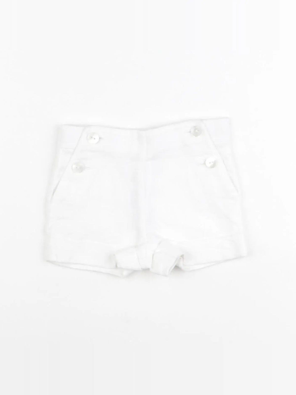 Jacadi - short blanc - 6 mois