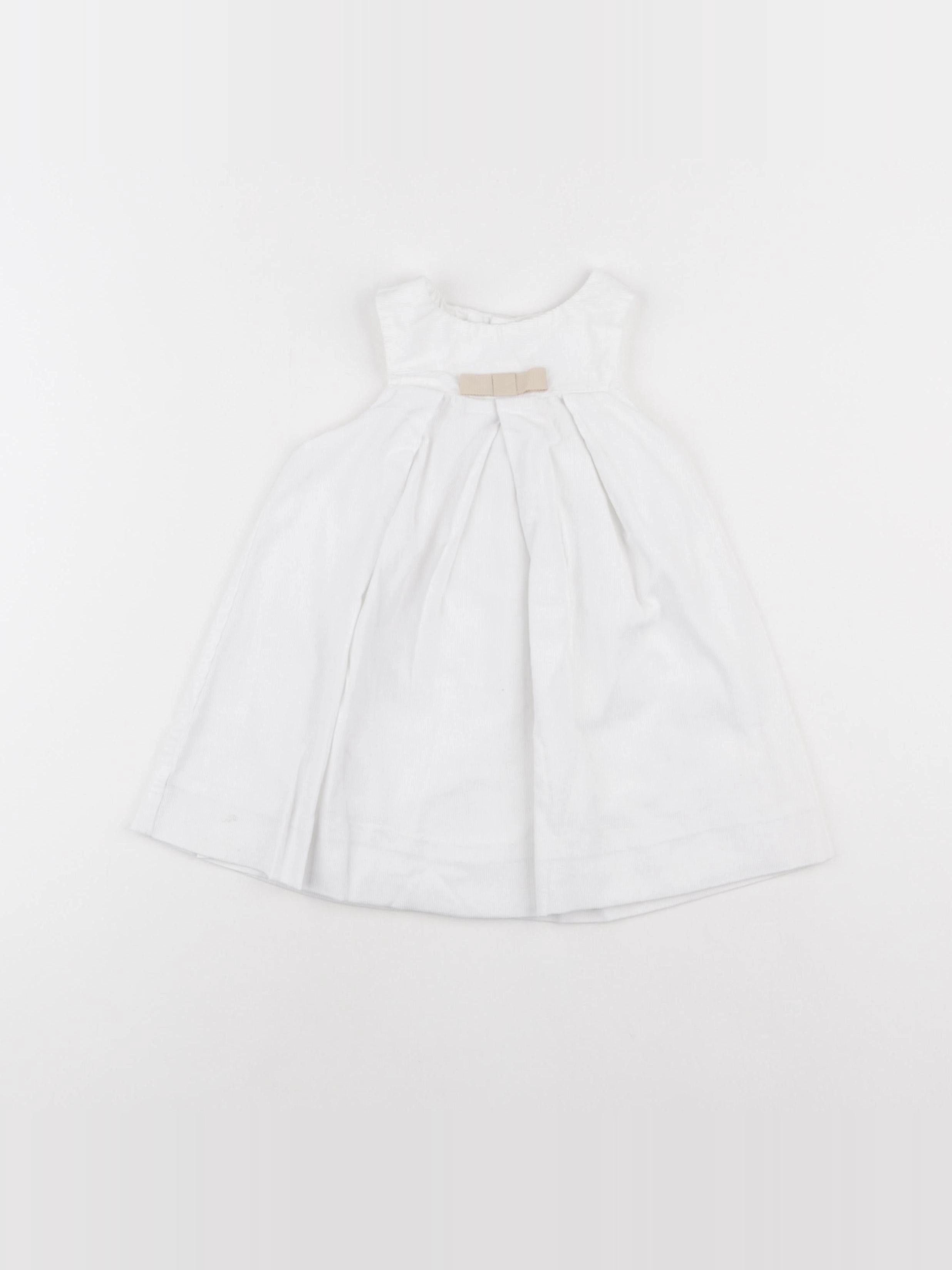 Jacadi - robe blanc - 12 mois