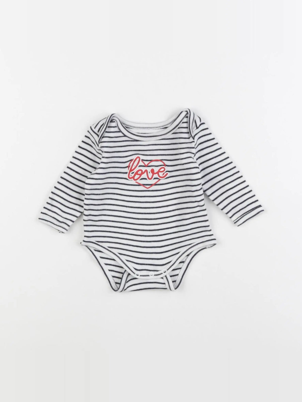 Vertbaudet - body blanc - 3 mois